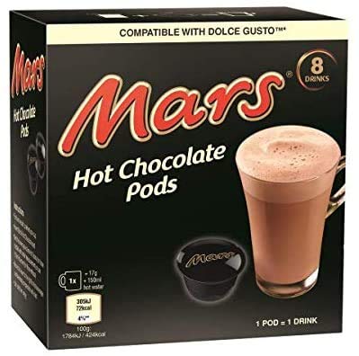Thumbnail 5 de cafféluxe Twix, Milky Way & Mars – Cápsulas de chocolate caliente compatibles con Dolce Gusto (24 cápsulas)