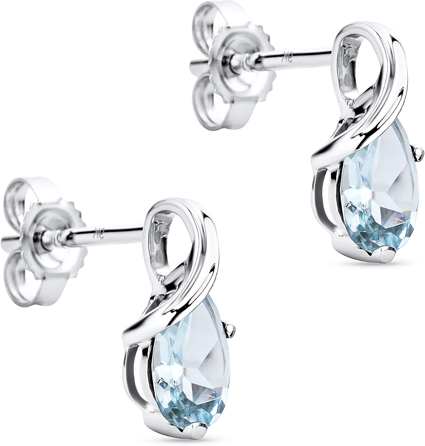 Thumbnail 6 de Orovi Boucles D'Oreilles 9 carats Poire
