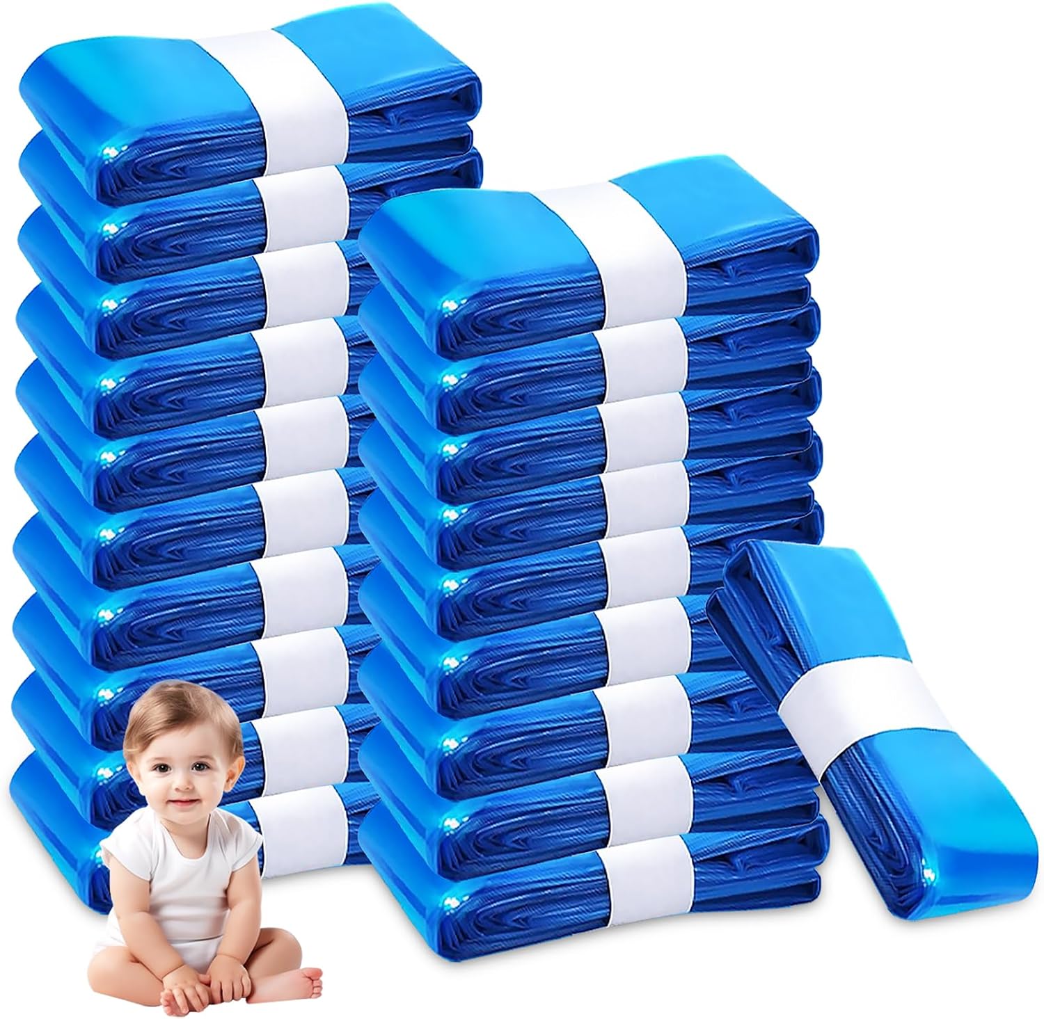 Thumbnail 5 de vacvad 4.5m Nappy Bin Refills 12-pack