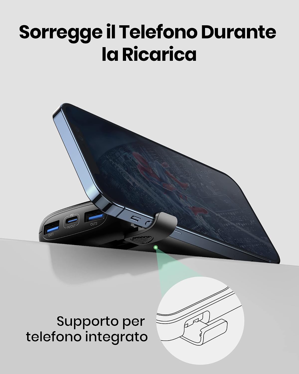 Thumbnail 6 de INIU Power Bank 10000mAh ricarica rapida 22,5W