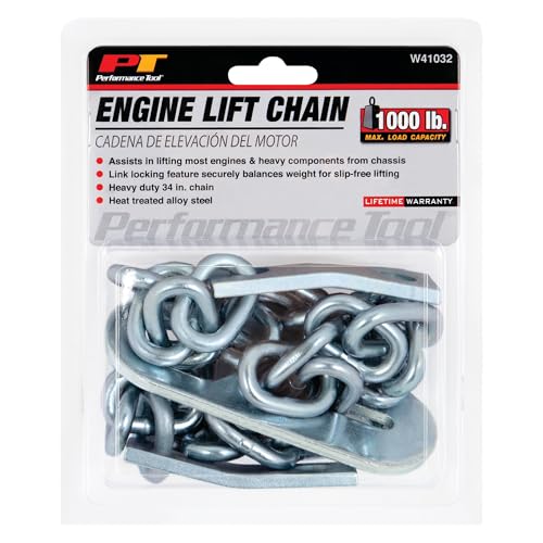 Detalle de Performance Tool W41032 Chaîne de Levage de Moteur – 86,4 cm, 454 kg