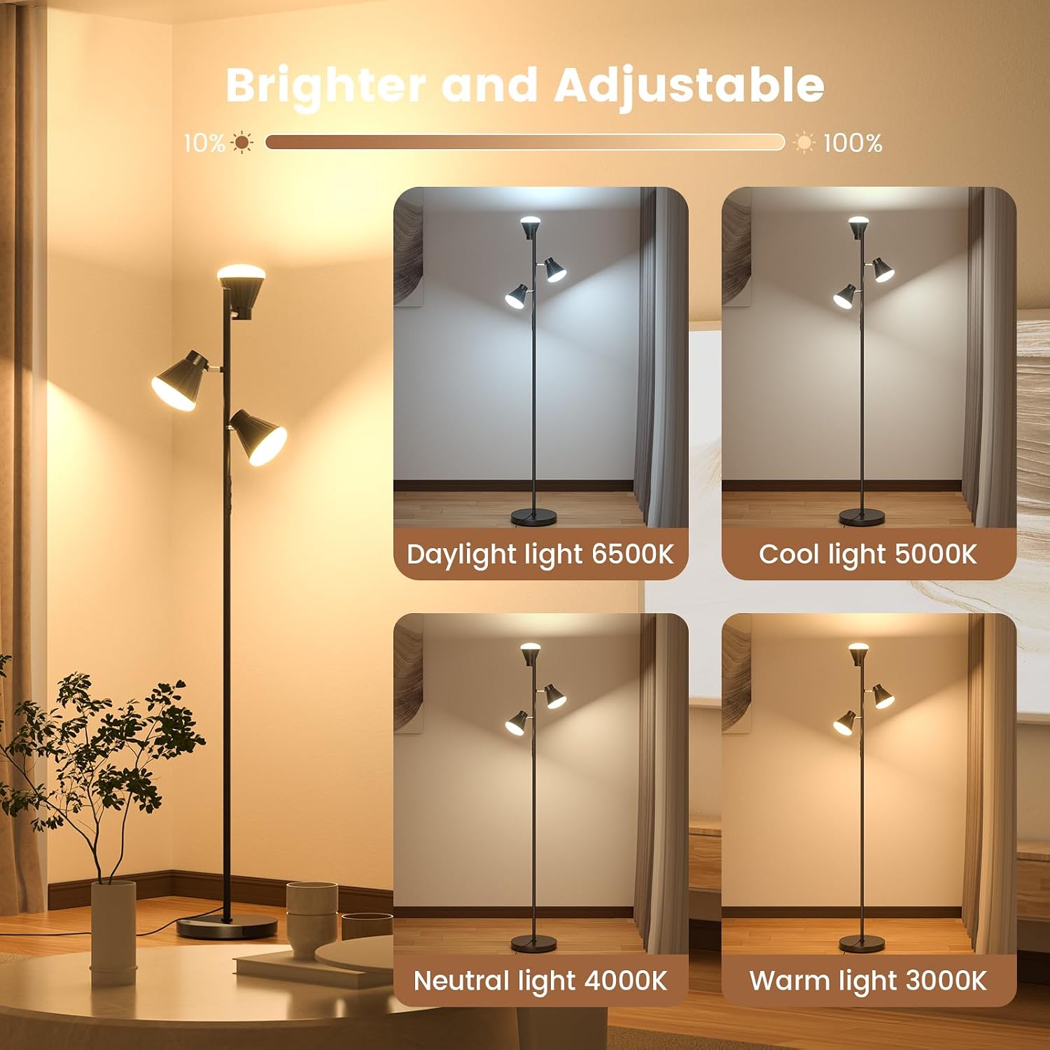 Thumbnail 3 de SIBRILLE LED Floor Lamp 36W
