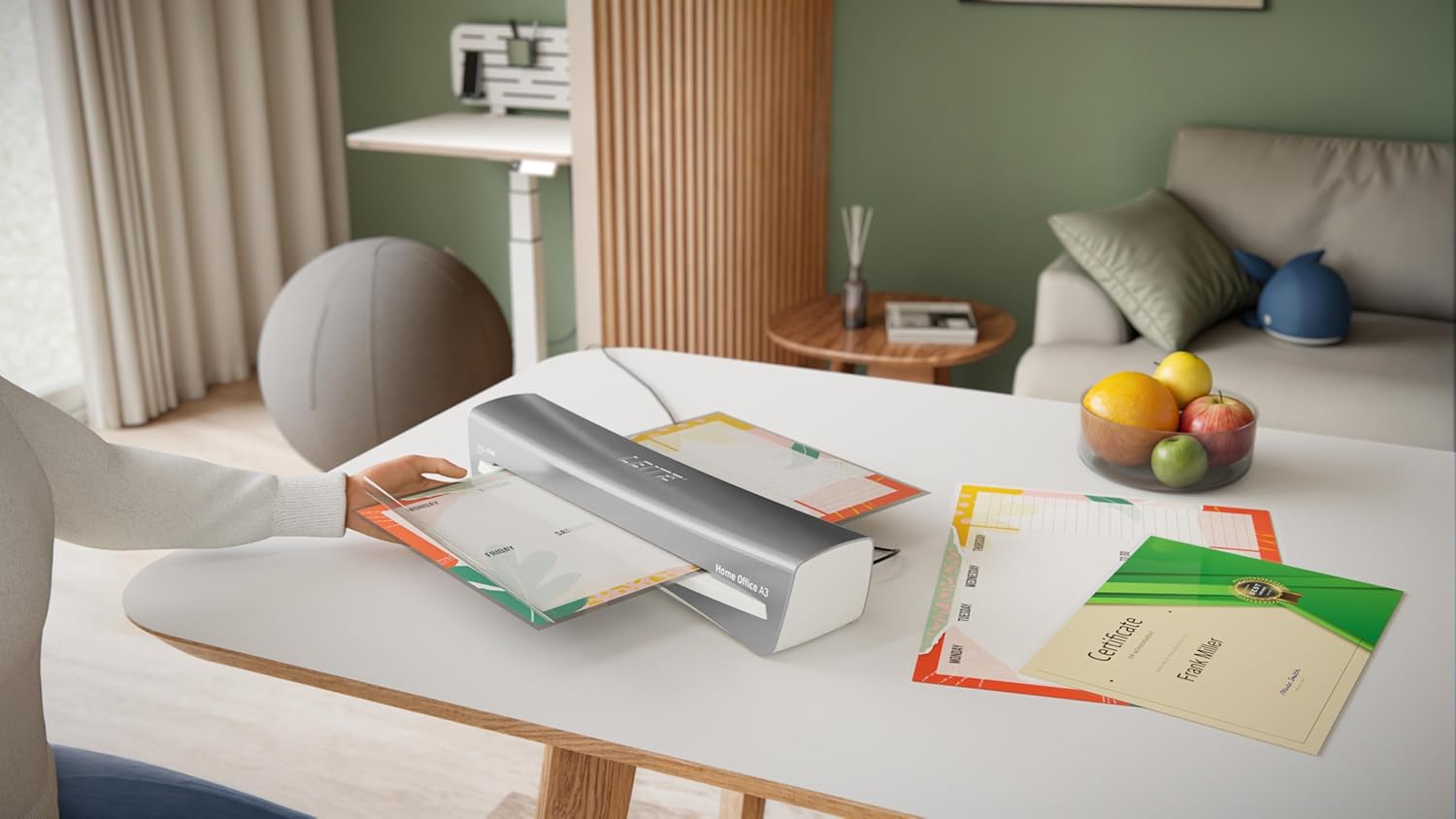 Thumbnail 1 de Leitz iLAM A3 Laminiergerät (74400089) mit Aufwärmzeit 2 Minuten und Smart-LED-Status