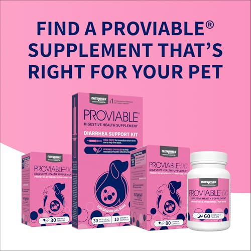 Thumbnail 9 de Nutramax Proviable Probiotics + Prebiotics for Dogs & Cats, 80 Capsules