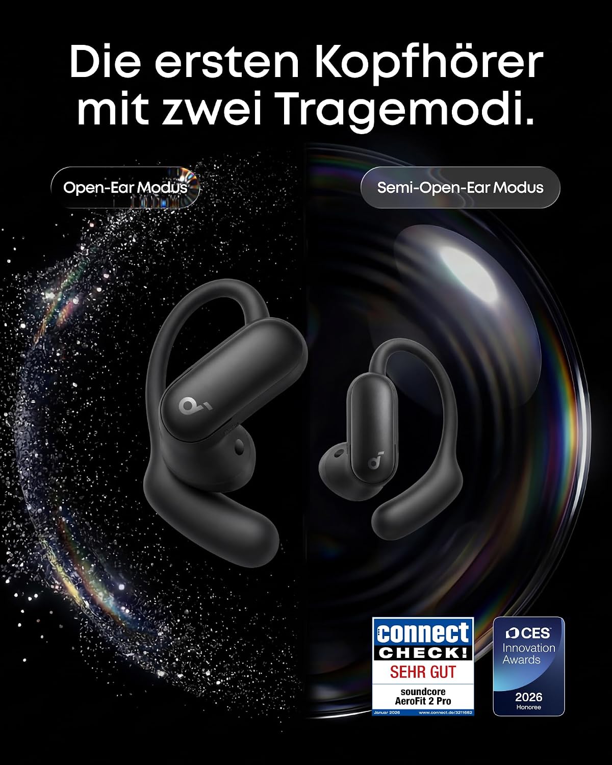 Thumbnail 1 de soundcore AeroFit 2 Pro von Anker Open-Ear Kopfhörer