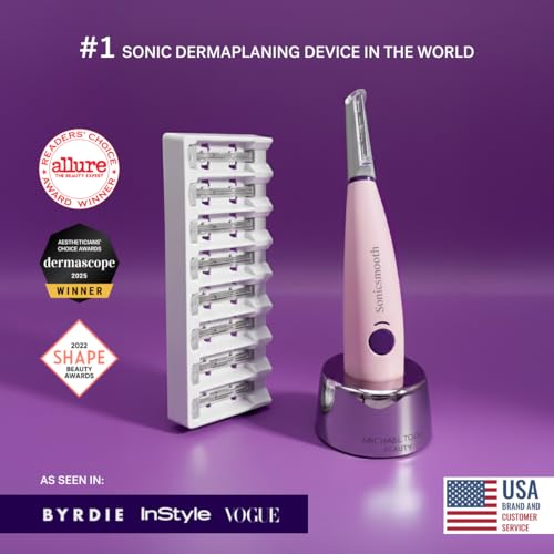 Detalle 2 de Michael Todd Beauty Sonicsmooth Dermaplane Razor — 8 Weeks 🪒