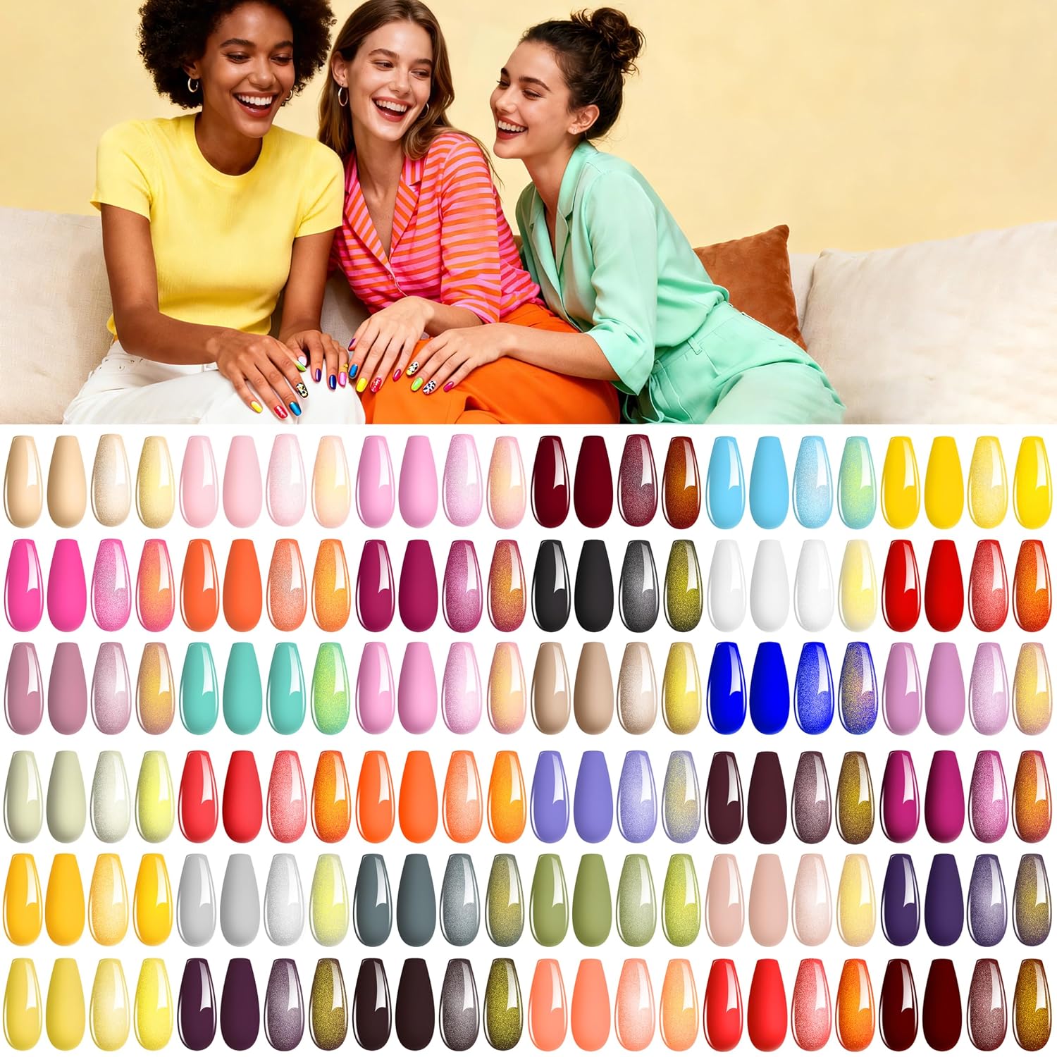 Thumbnail 3 de YALSYNY NAIL POLISH KIT 36 Colors 💅