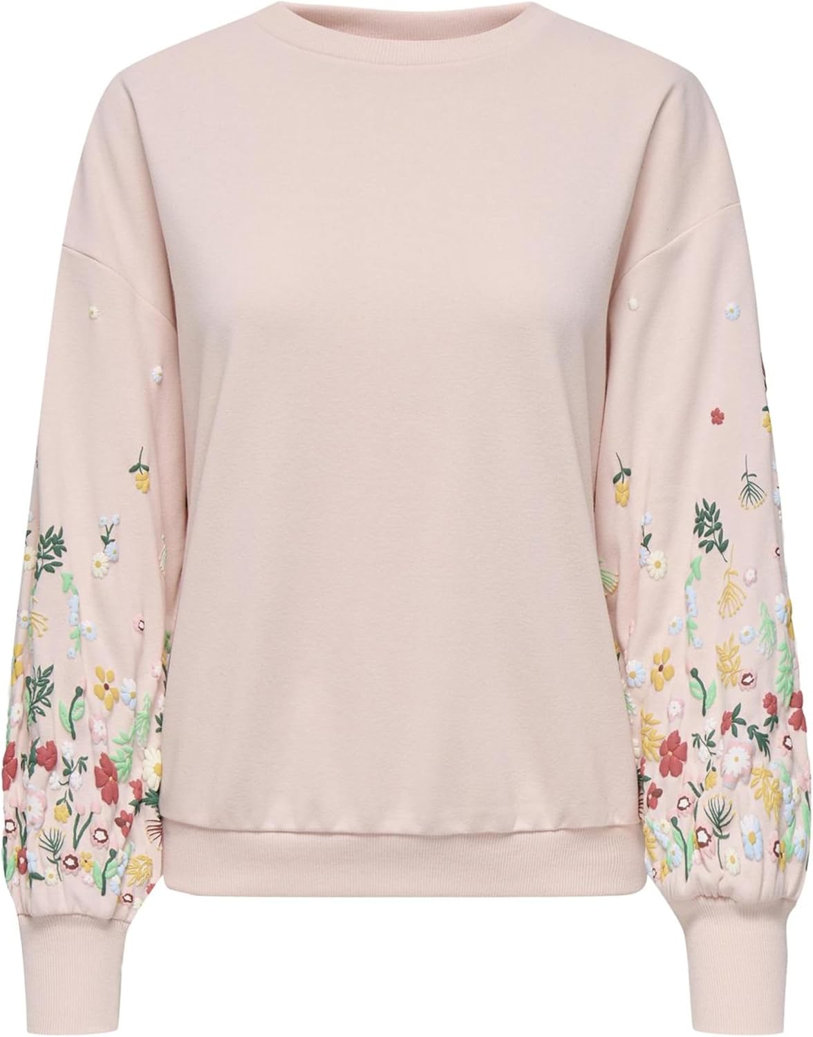 Thumbnail 5 de ONLY Damen Sweatshirt ONLBROOKE – Flower Print, Langarm, Rundhals, Regular Fit
