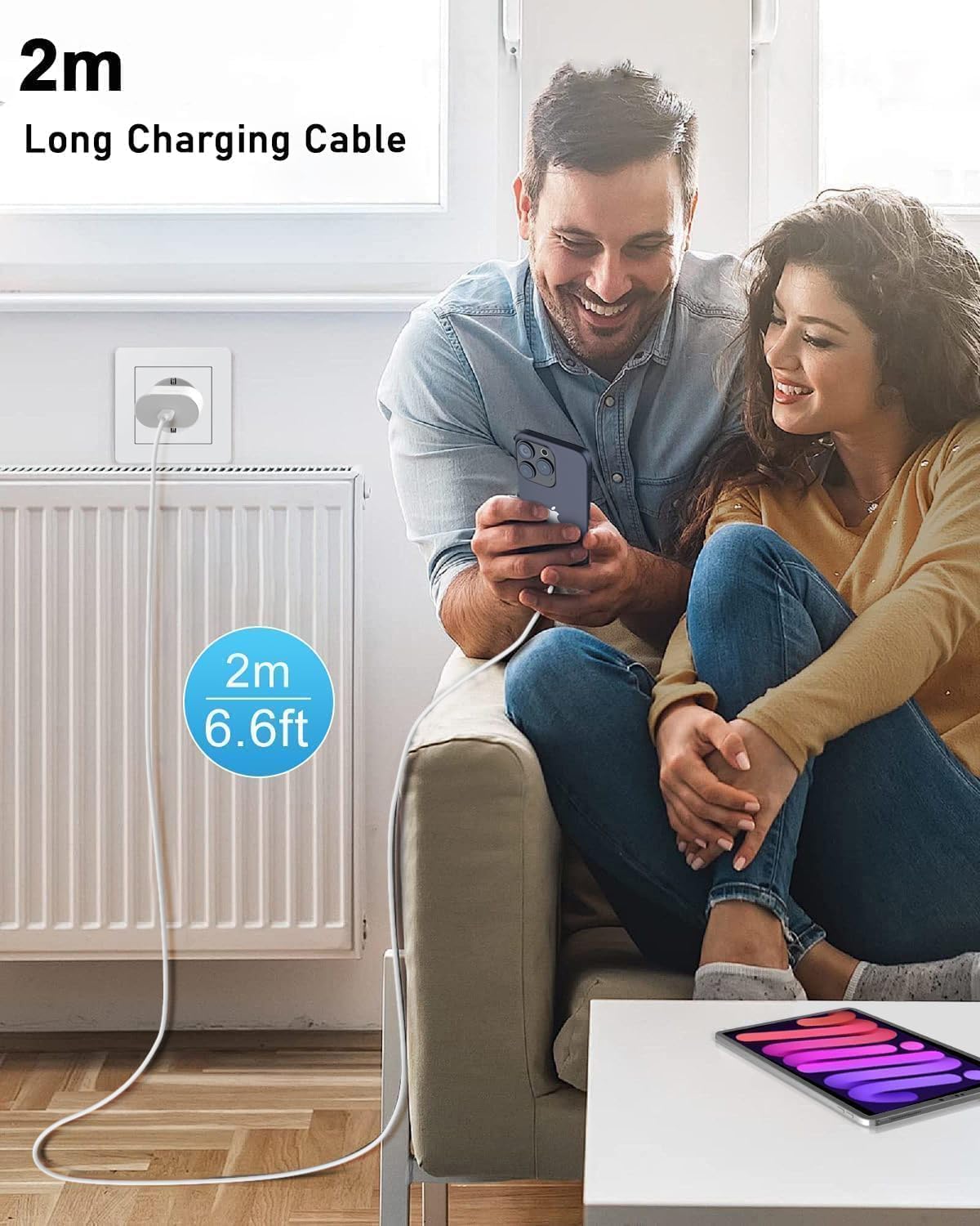 Thumbnail 6 de Cargador 25W USB-C con cable 2 m para iPhone