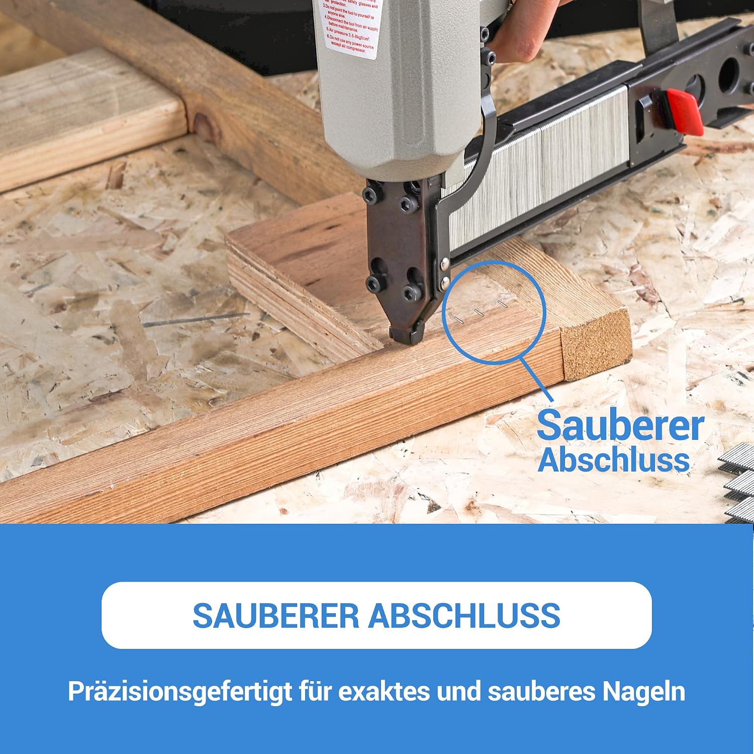 Thumbnail 4 de Meite 18 Gauge Klammern 5,7 x 32 mm, 4.000 Stück – Verzinkte Typ 90 für Polsterarbeiten