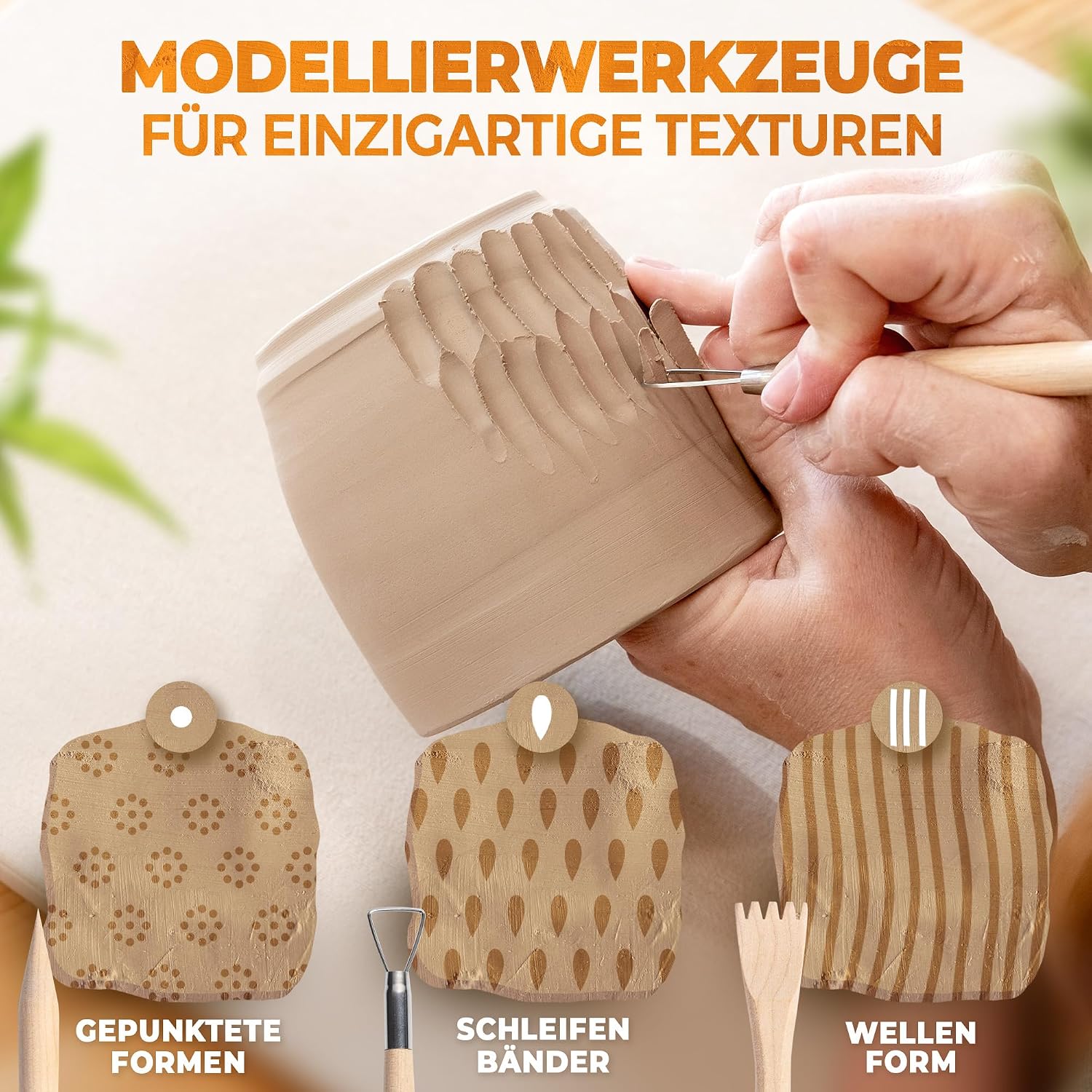 Thumbnail 5 de KreaBella Töpferset DIY 1 Set 🎨