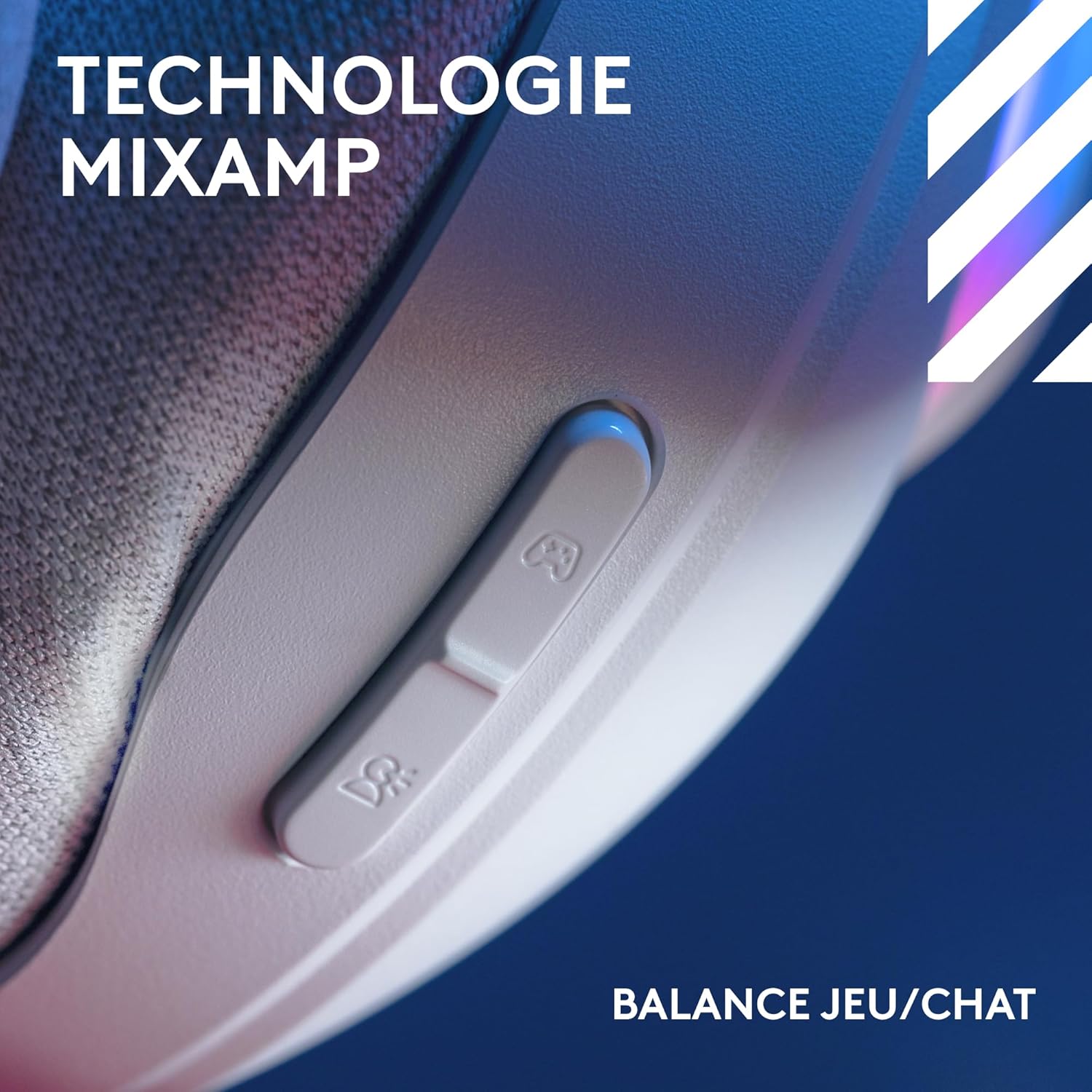 Thumbnail 6 de Logitech G Astro A20 X Lightspeed, Casque Gaming sans Fil pour PS5, Xbox, Switch/Switch 2 et PC – Audio PLAYSYNC, LIGHTSYNC RVB et Blue VO!CE