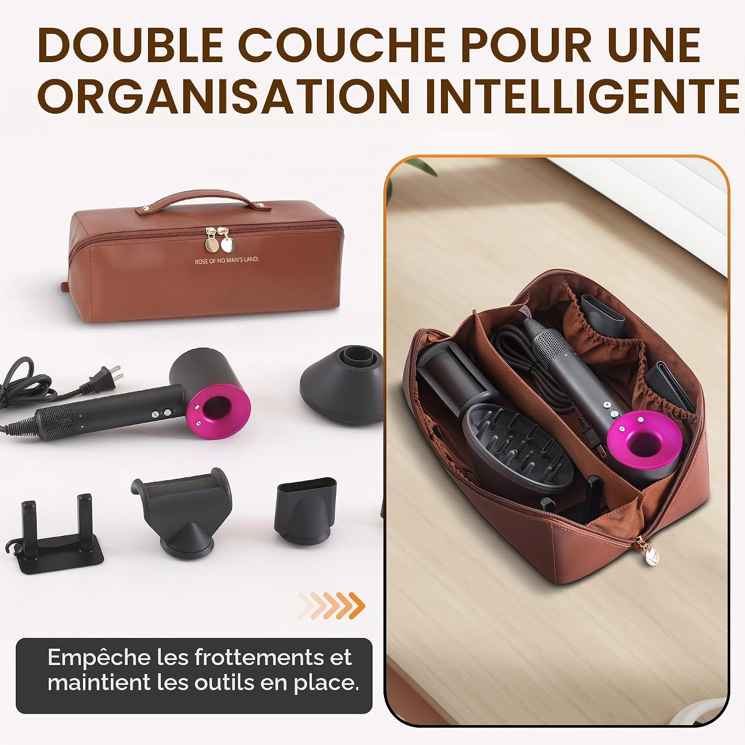 Detalle 2 de Linpr Travel Case opbergtas voor Dyson Airwrap en Shark Flexstyle