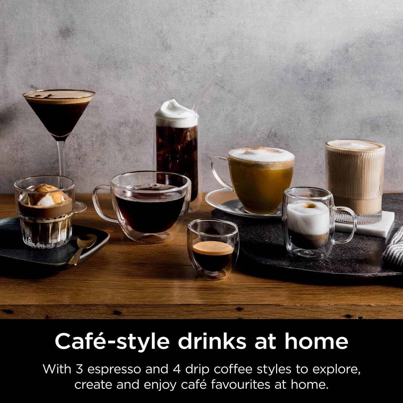 Thumbnail 3 de Ninja Luxe Premier 3-in-1 Coffee Machine (Gun Metal ES601UKGM) with built-in grinder and milk frother