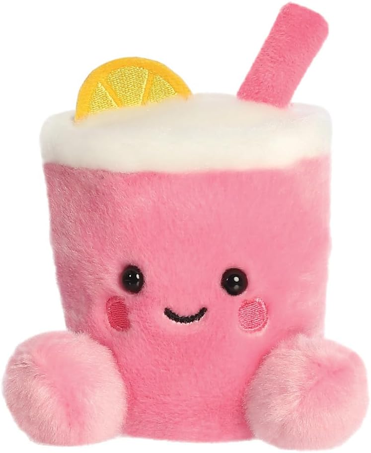 Detalle 1 de Aurora Palm Pals Zelie Pink Lemonade soft toy (34072) – Pink, 13cm