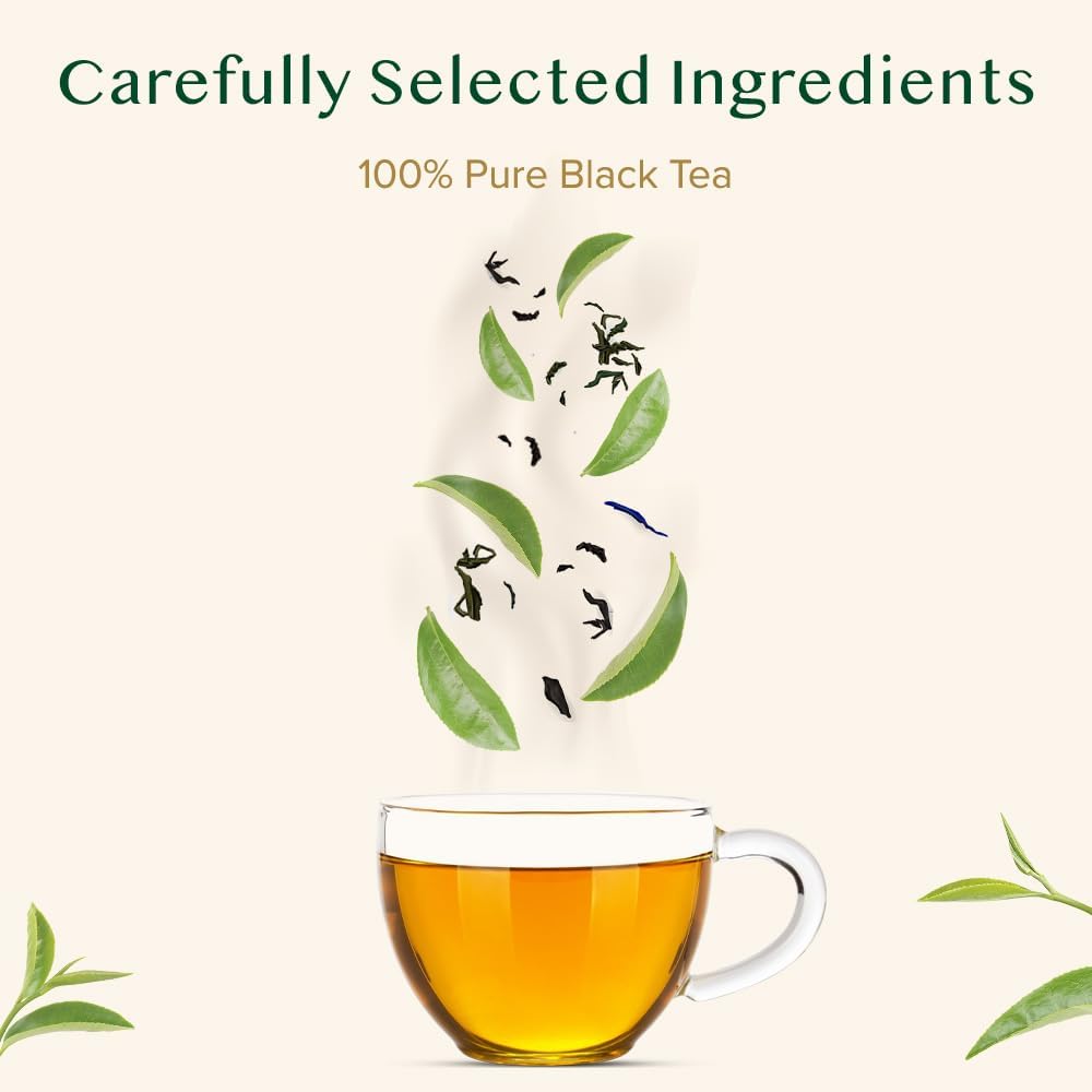 Detalle 2 de VAHDAM Té Darjeeling Primero Flush 100g 😍 Té Negro Aromático