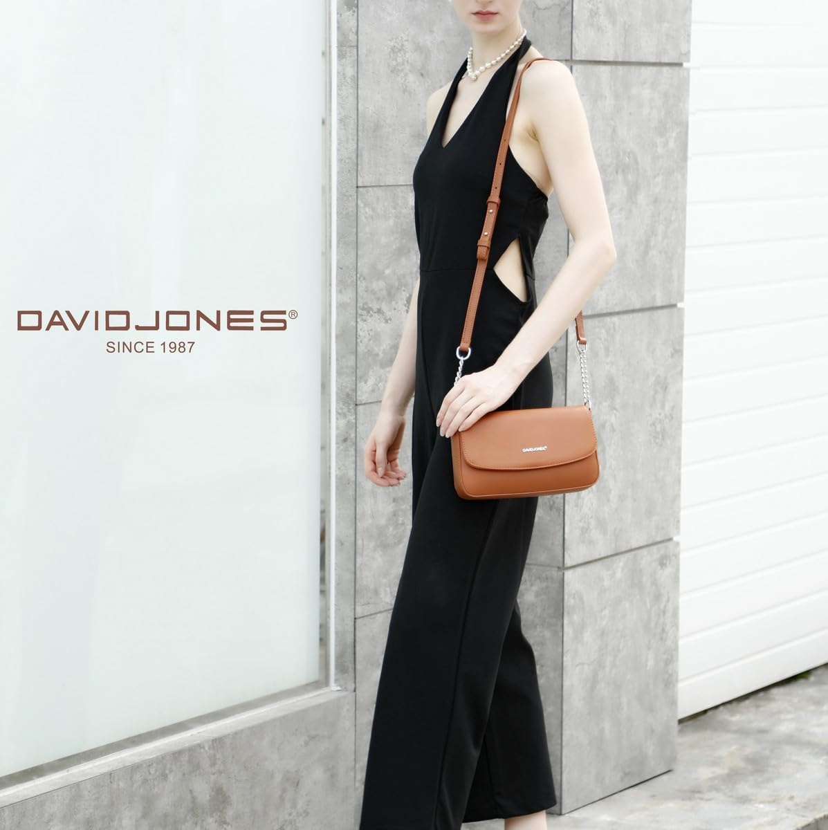 Detalle 1 de David Jones Bolso bandolera 23x12x4 cm