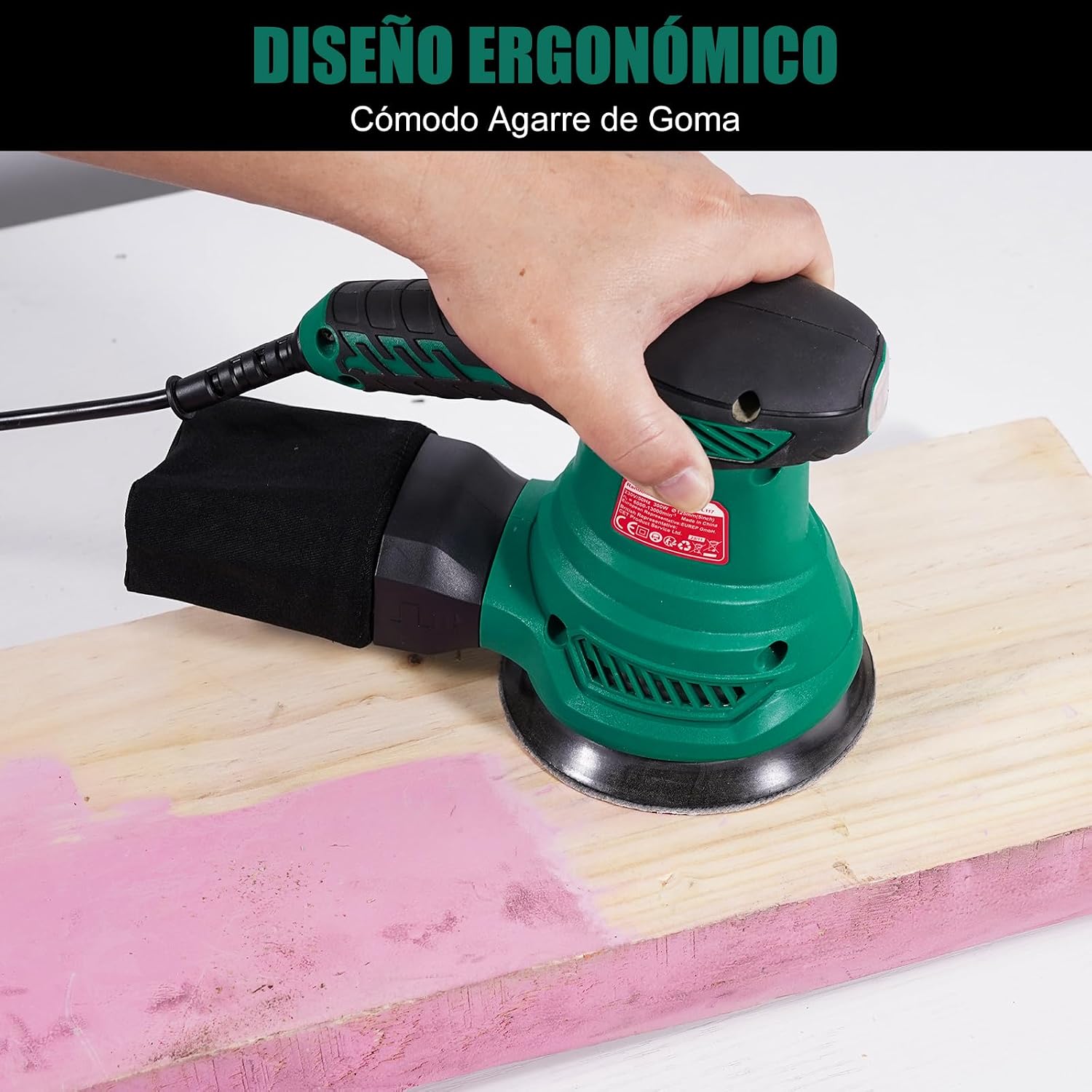 Thumbnail 5 de HYCHIKA Lijadora Orbital 300W 125 mm