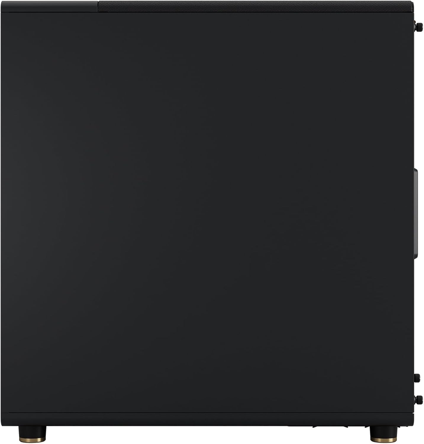 Detalle de Fractal Design North Charcoal Black TG Dark FD-C-NOR1C-02 木製フロントのATXケース