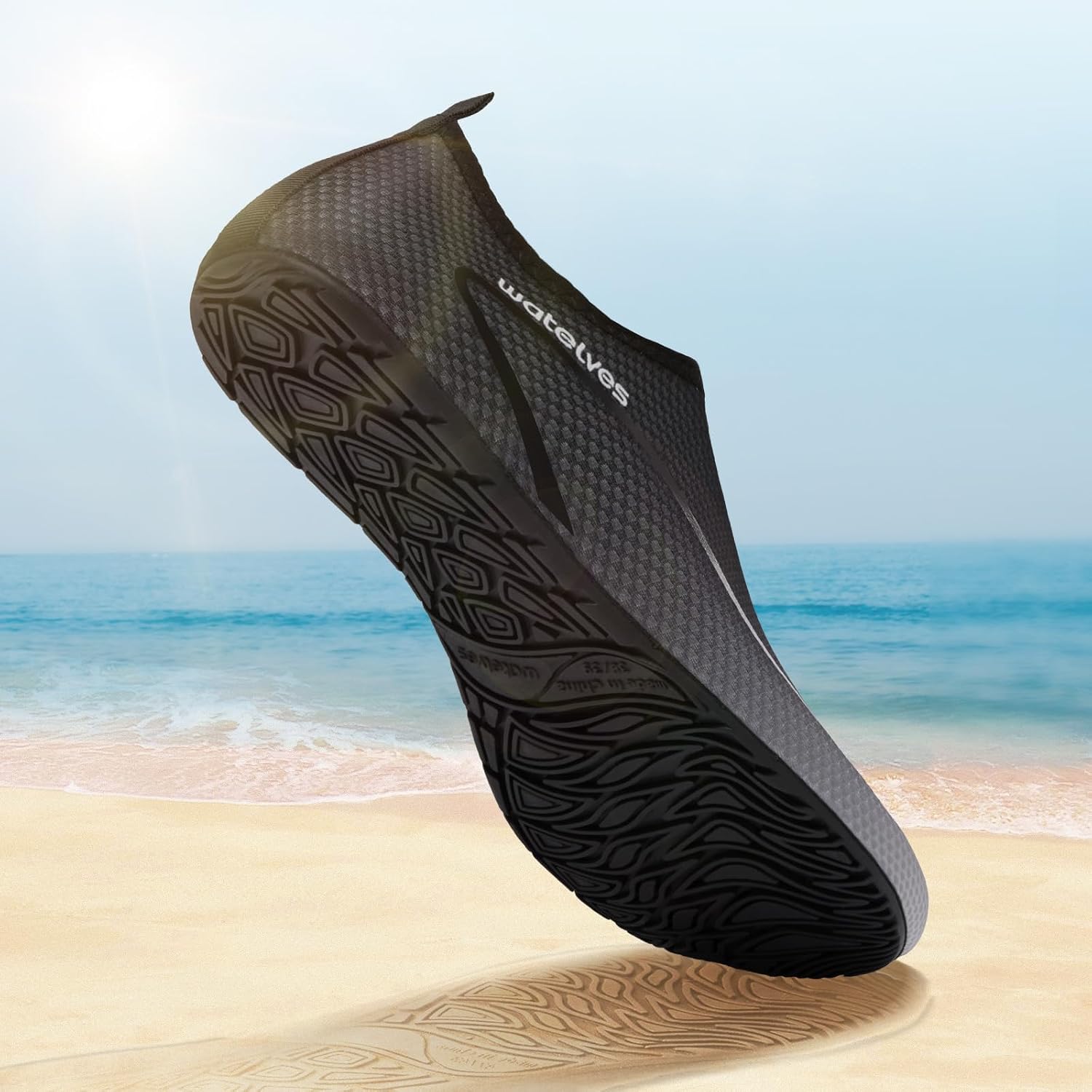 Thumbnail 1 de Swim Water Shoes Aqua Socks Barefoot for Sea Beach Swimming Shoes Pool – Ladies & Men