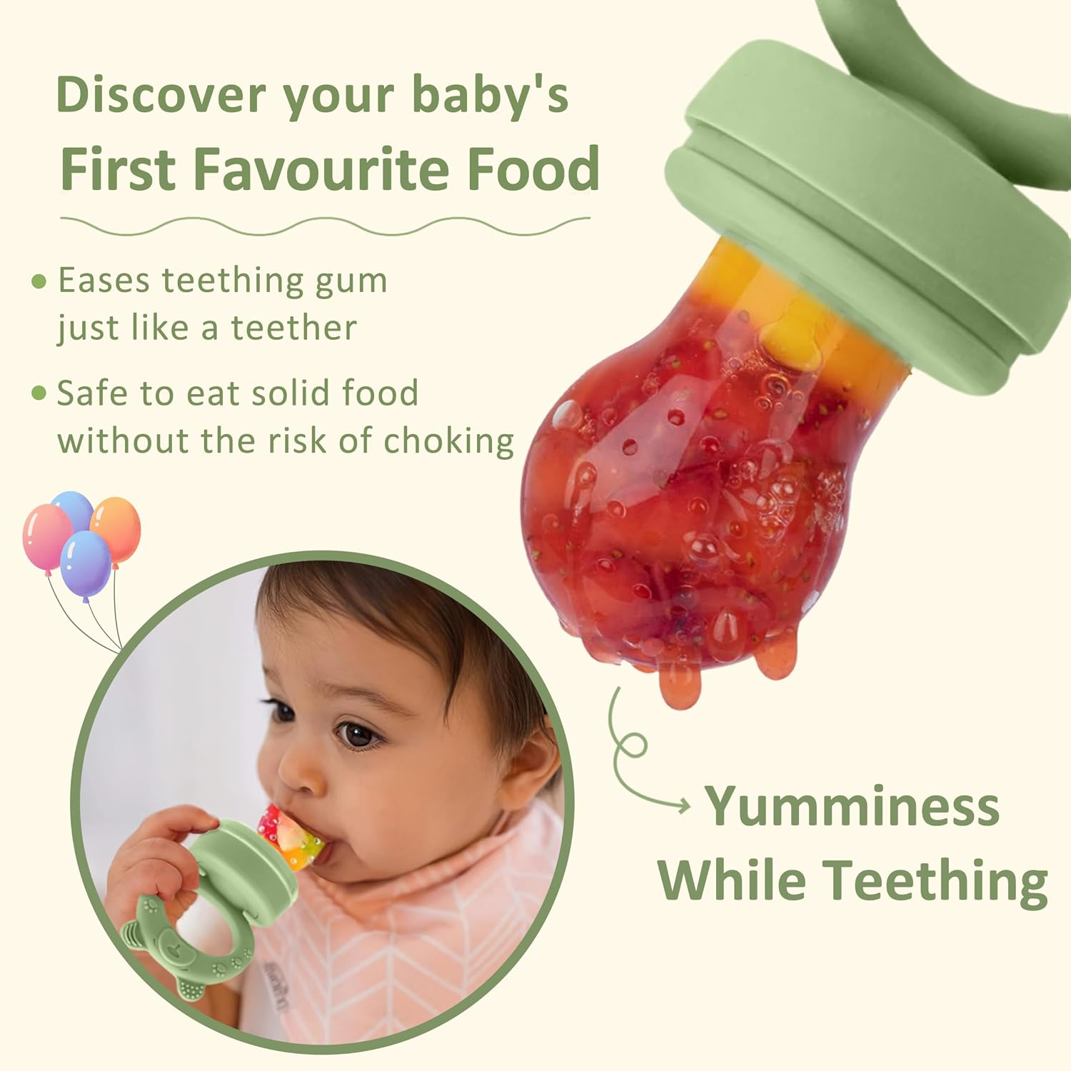 Thumbnail 2 de MumEZ Baby Fruit Feeder Set