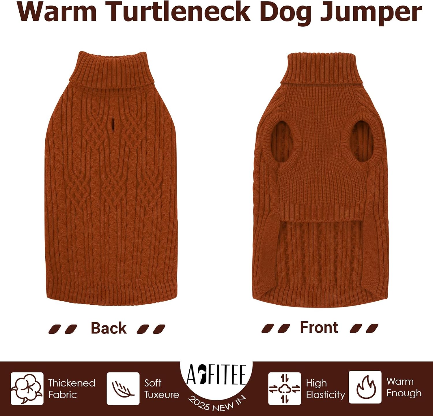 Detalle 2 de AOFITEE Small Dog Jumper