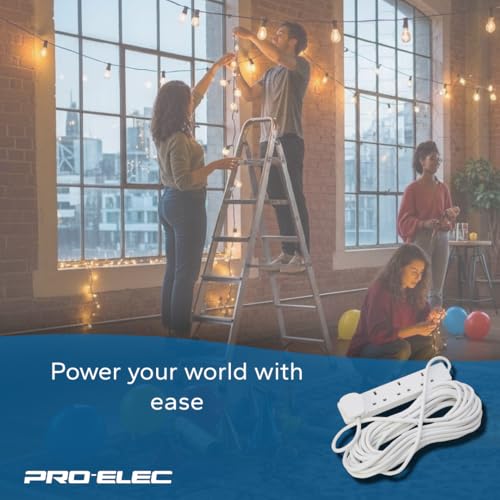 Thumbnail 8 de PRO ELEC PELB1906 Cable de extensión 10 m blanca