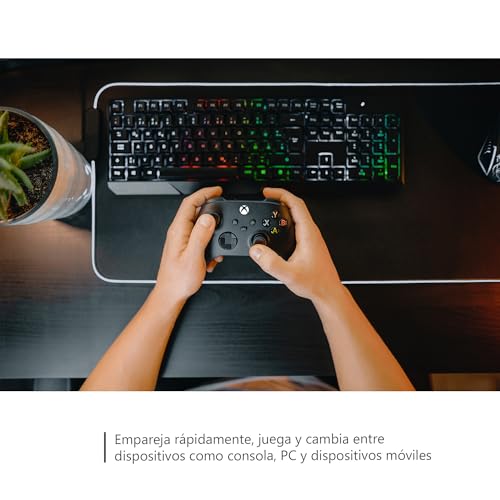 Thumbnail 7 de Xbox Wireless Controller Carbon Black Series X|S: mando oficial para Xbox, PC y móvil