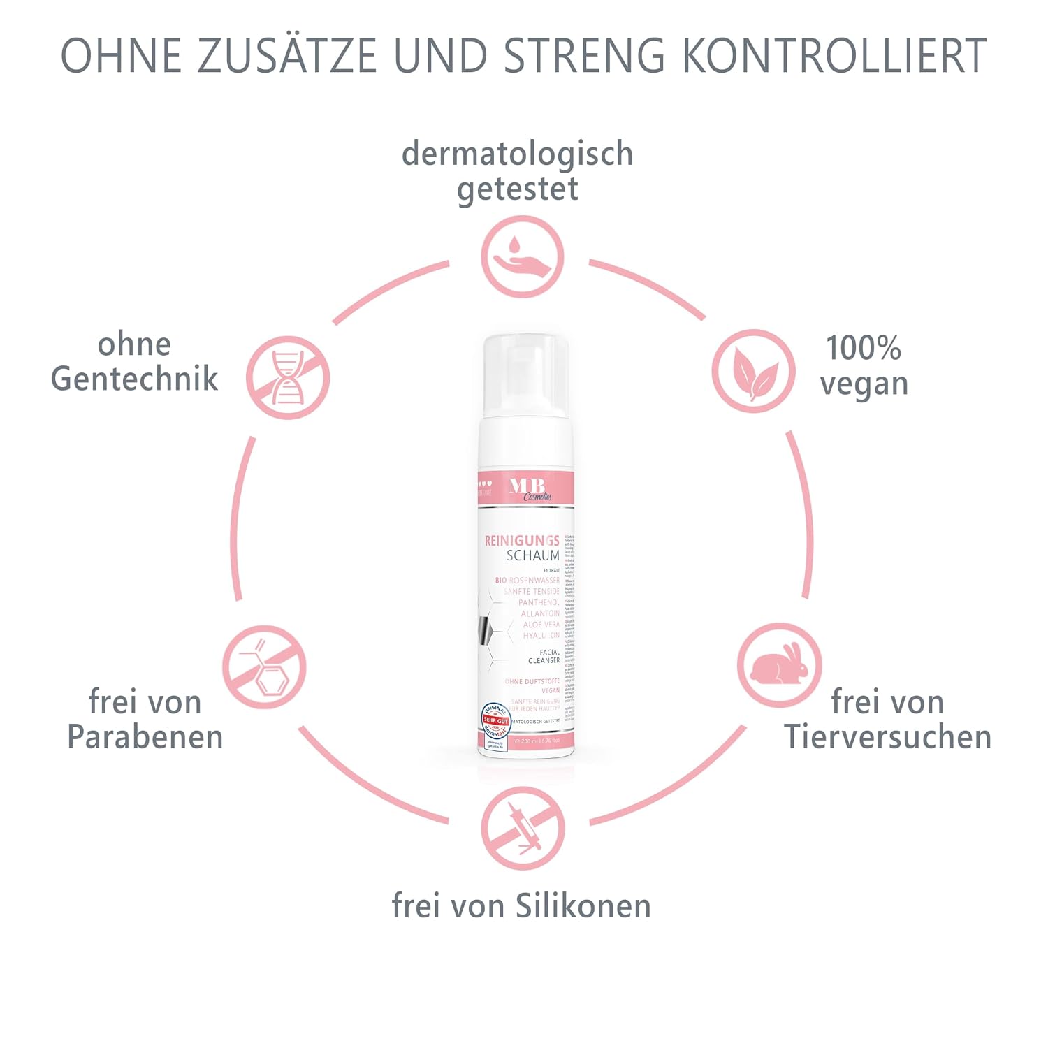 Detalle 1 de Medical Beauty Cosmetics Reinigungsschaum 200 ml
