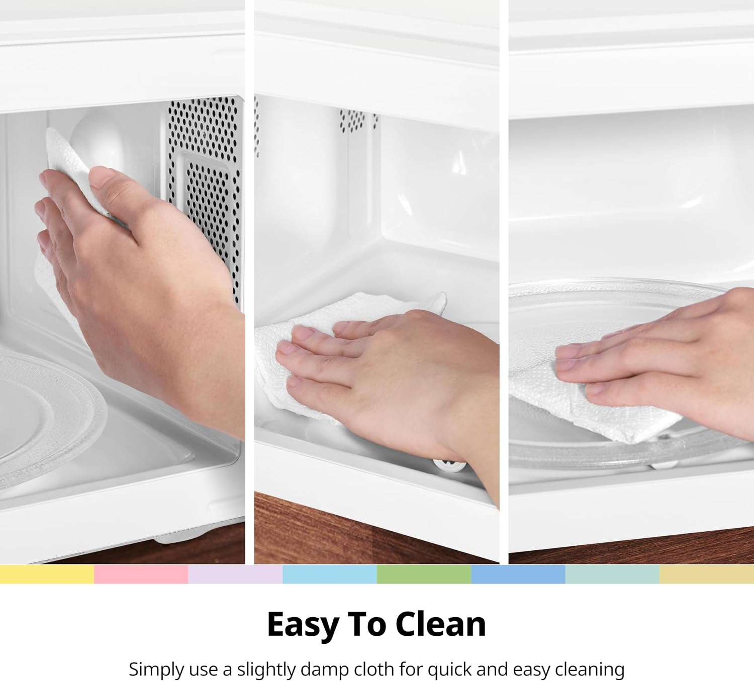 Thumbnail 6 de COMFEE' 20L Compact White Microwave Oven (CMO-MM20L2NFPF(WH))