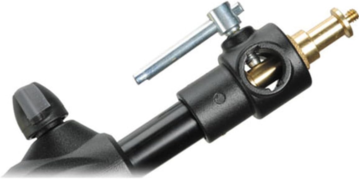 Detalle de Manfrotto 420B Stativo con Contrappeso – Serie Boom, 4 Sezioni in Acciaio e Alluminio, Nero