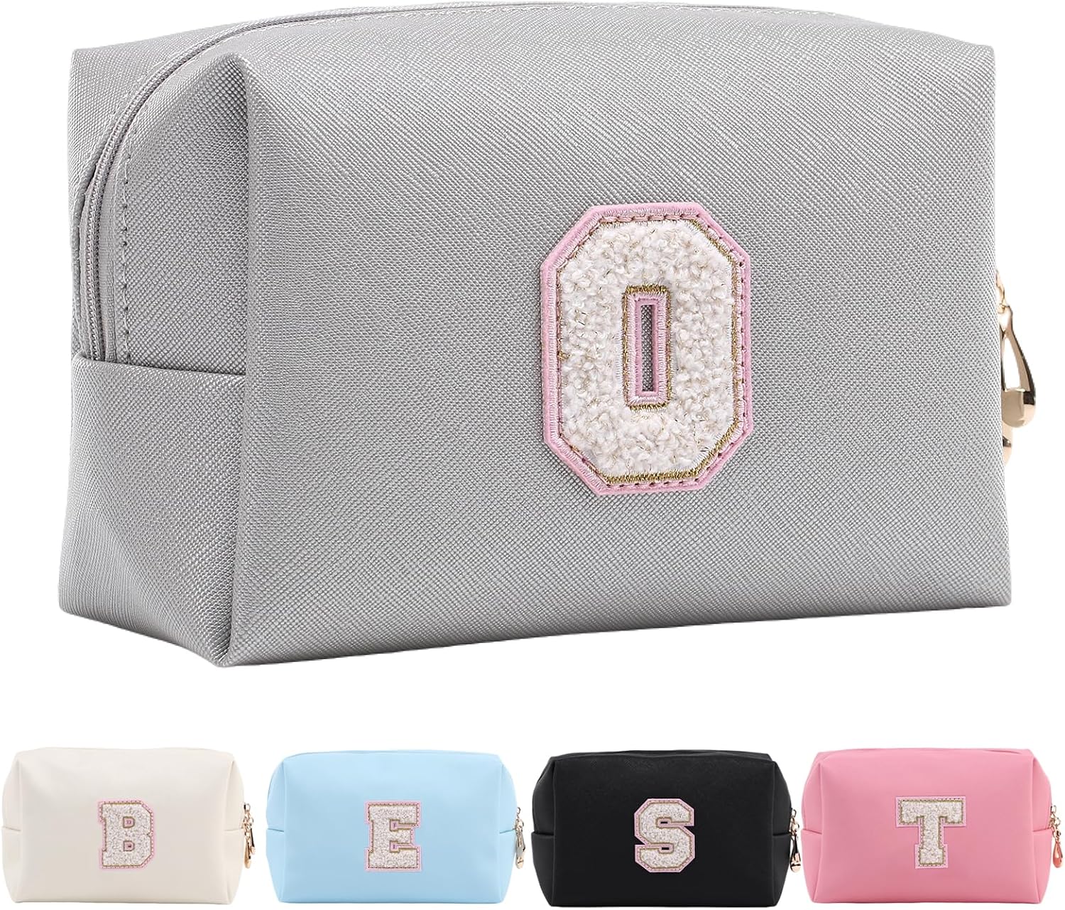 Detalle de Tolmaiertu Personalized Makeup Bag: Waterproof, Lightweight Travel Pouch