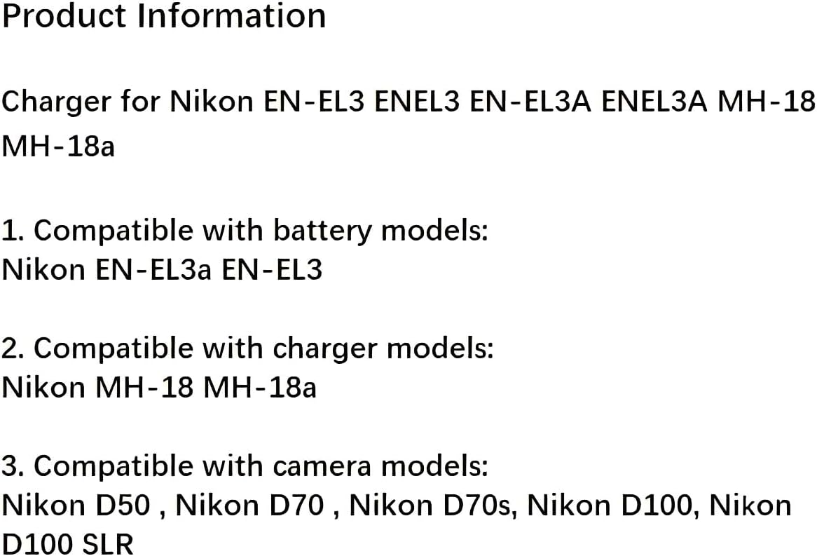 Detalle de USB Dual Battery Charger for EN-EL3 / EN-EL3A (MH-18 / MH-18a)