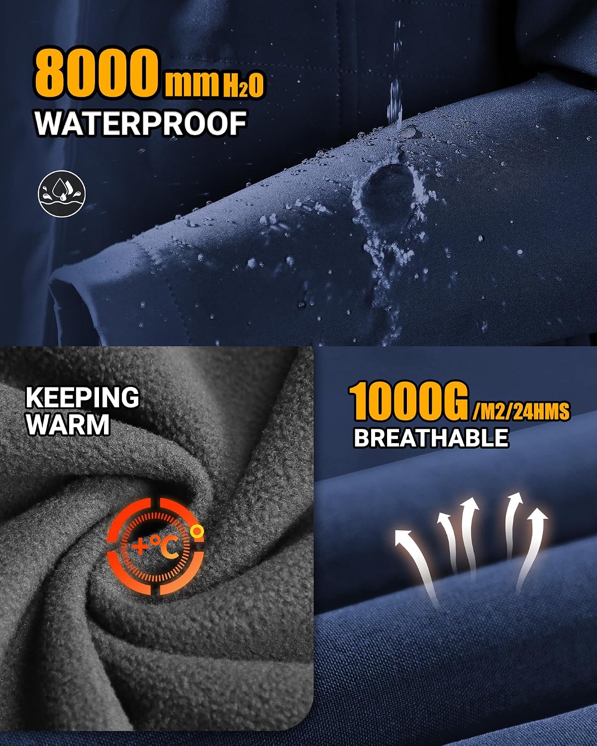 Thumbnail 2 de Softshell Regenjacke für Damen 8000 mm