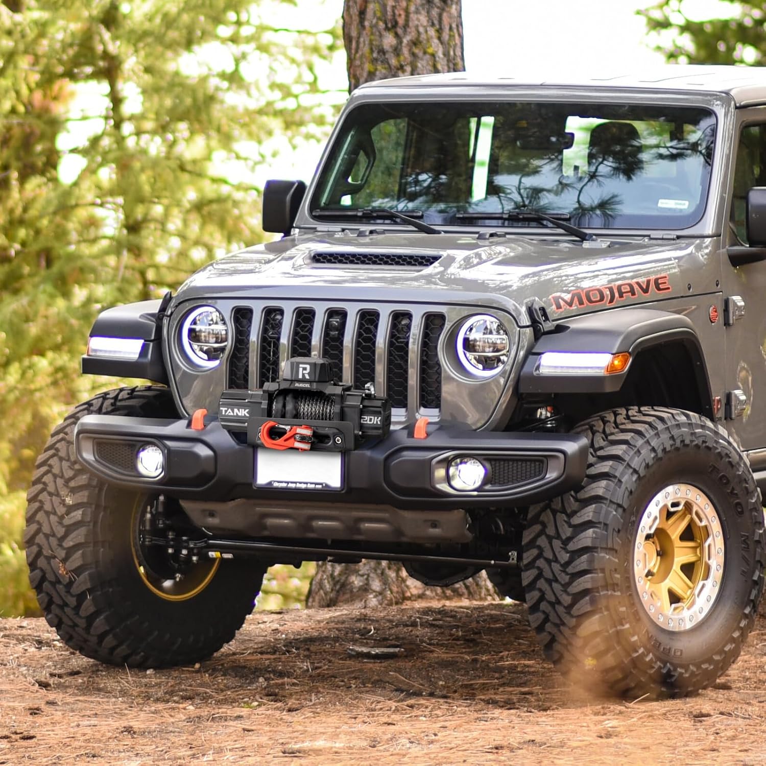 Thumbnail 6 de RUGCEL WINCH 20000lb 12V Heavy Duty Truck Winch