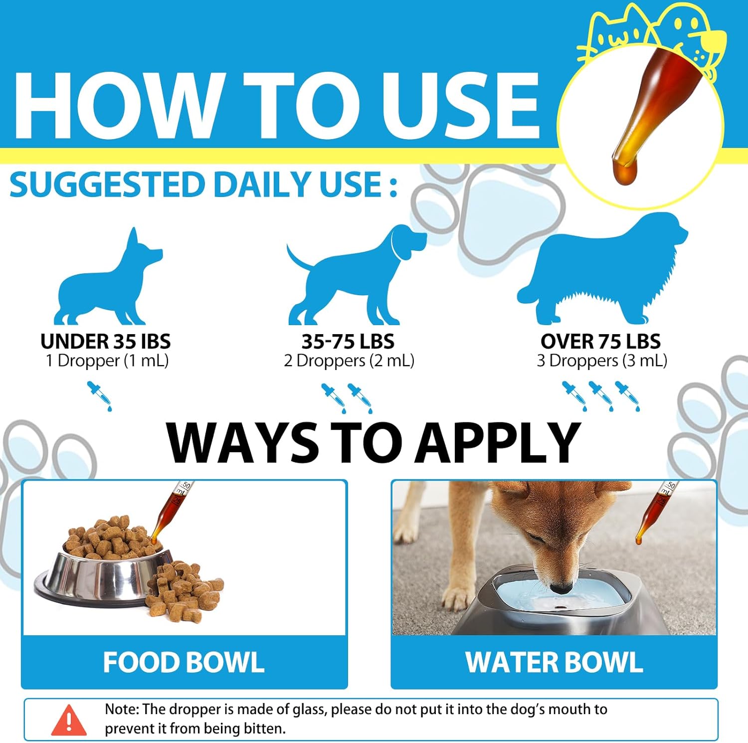 Detalle de Kennel Cough Treatment for Dogs (plant-based drops with ginger, marshmallow root, mullein & elderberry)