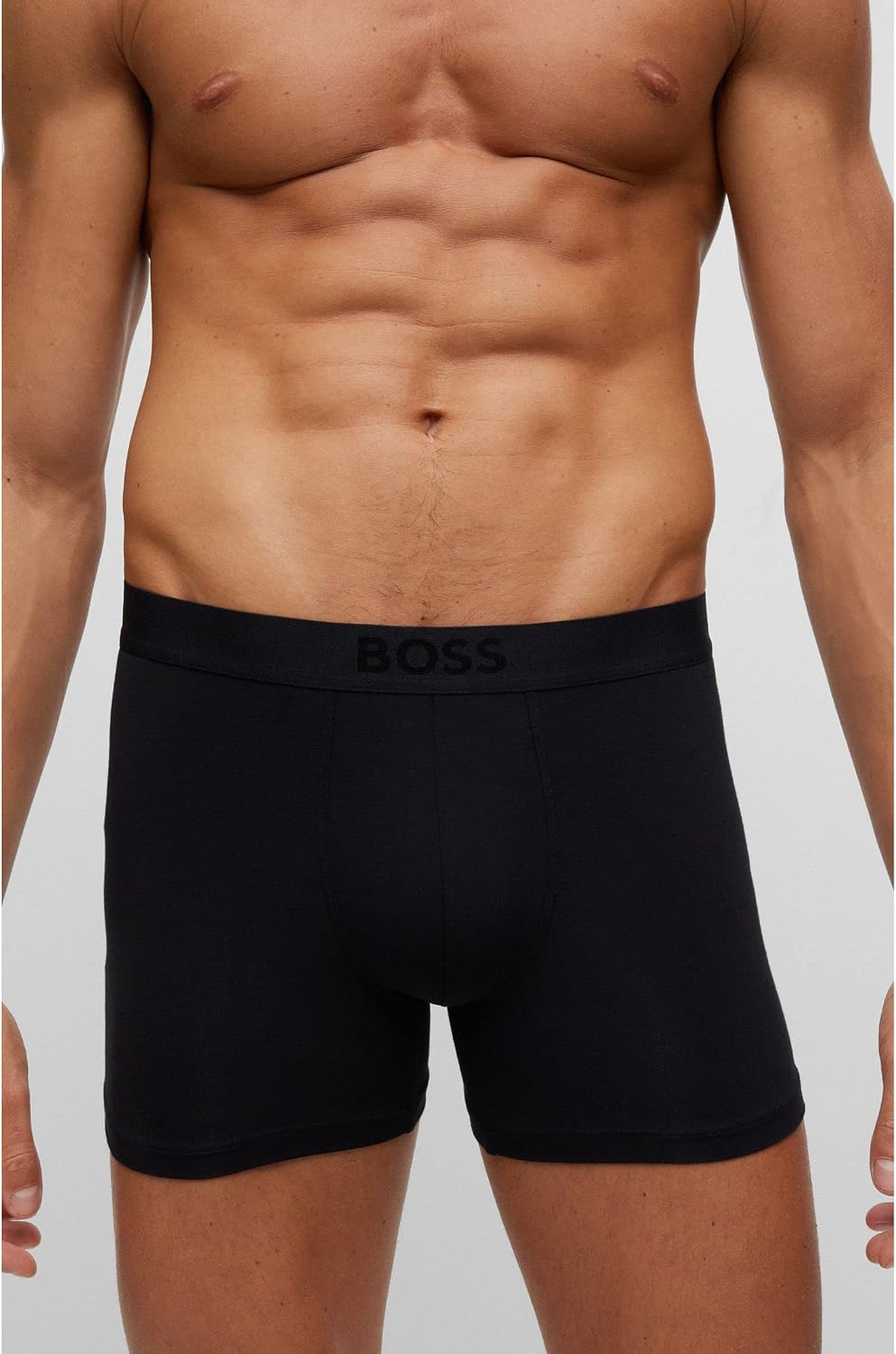 Thumbnail 3 de Boxers longs BOSS Hommes BoxerBr 2P Ultrasoft en Modal Stretch – Lot de deux