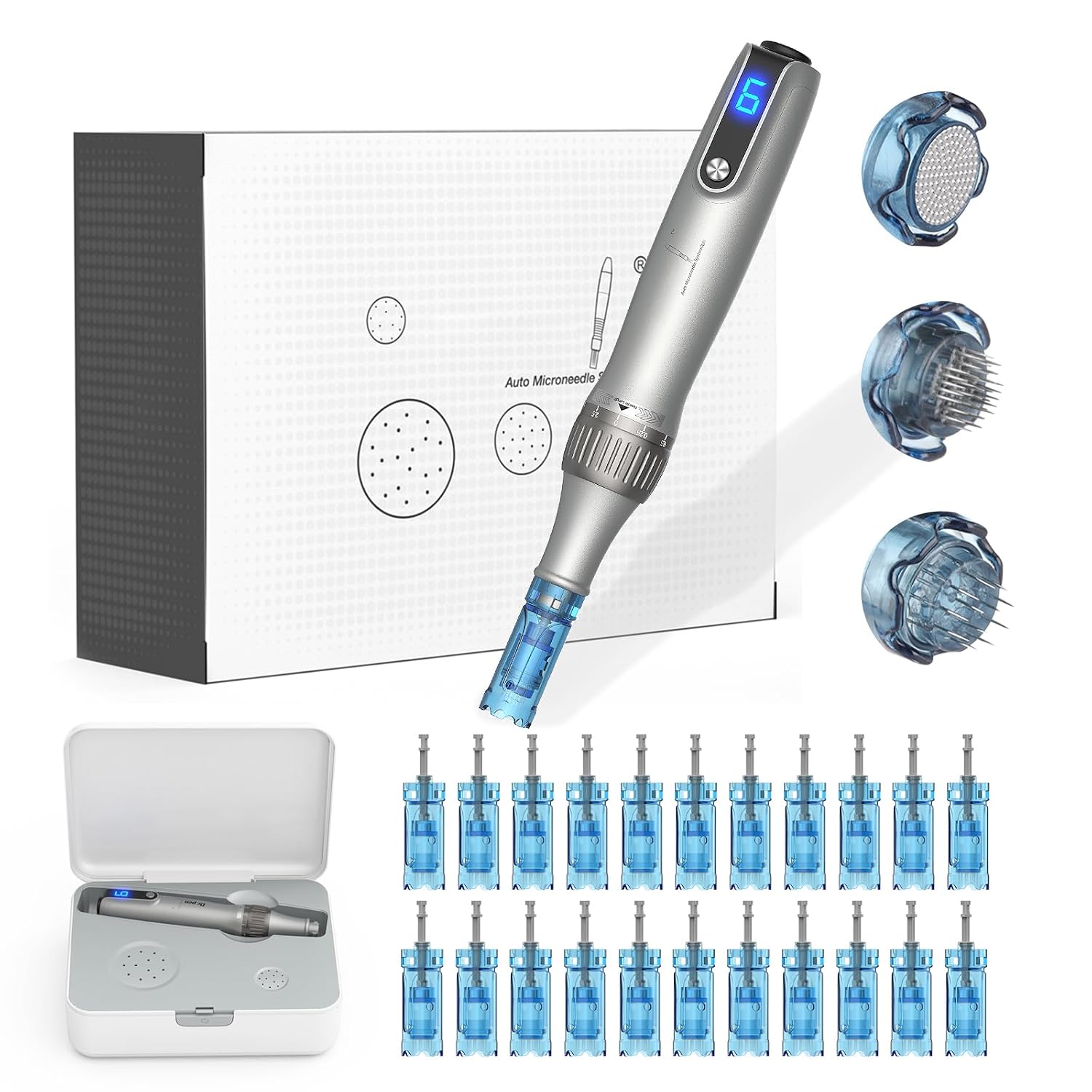Detalle de M8S Microneedling Pen Elektrisch 0-2,5 mm