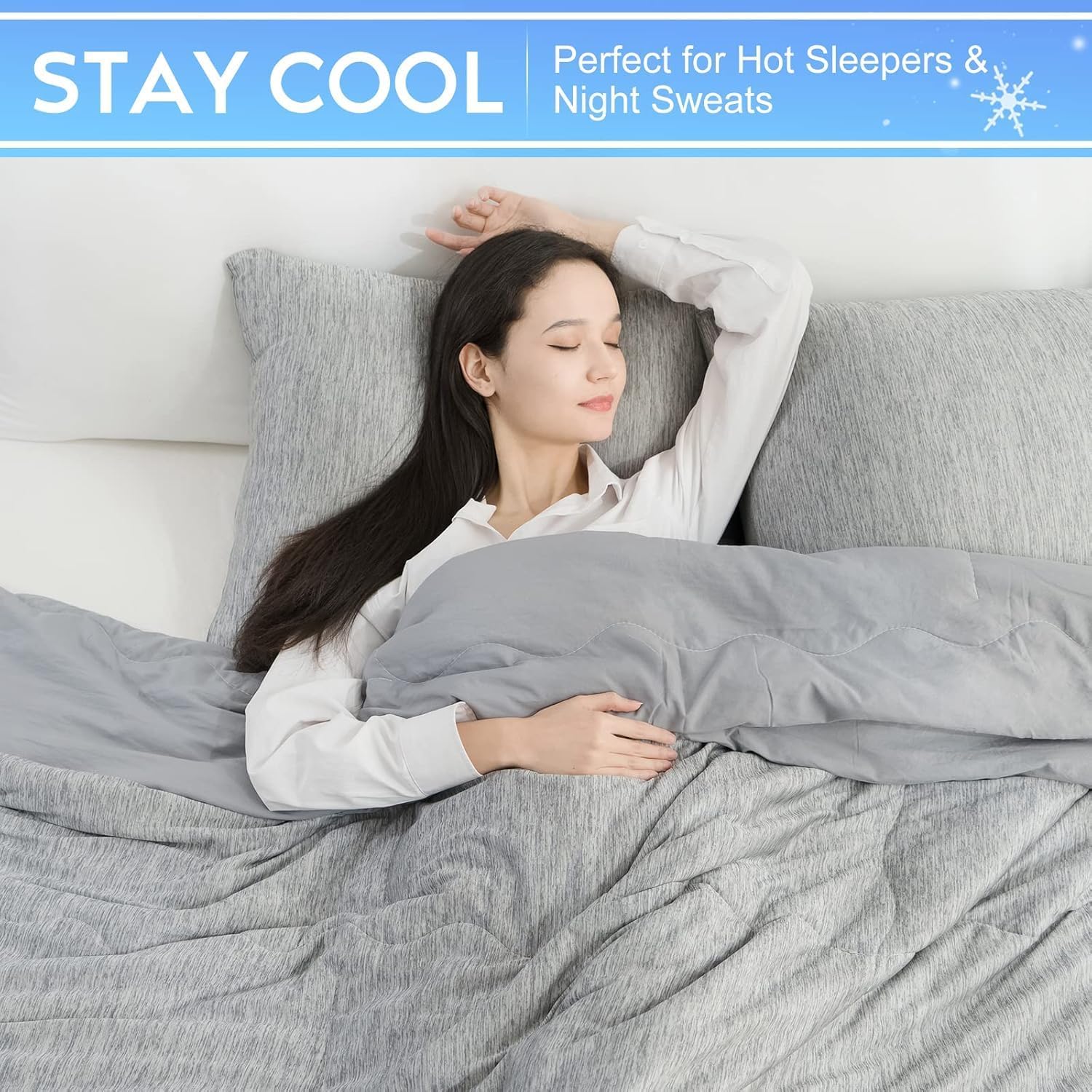 Detalle de CHOSHOME Cooling Comforter California King