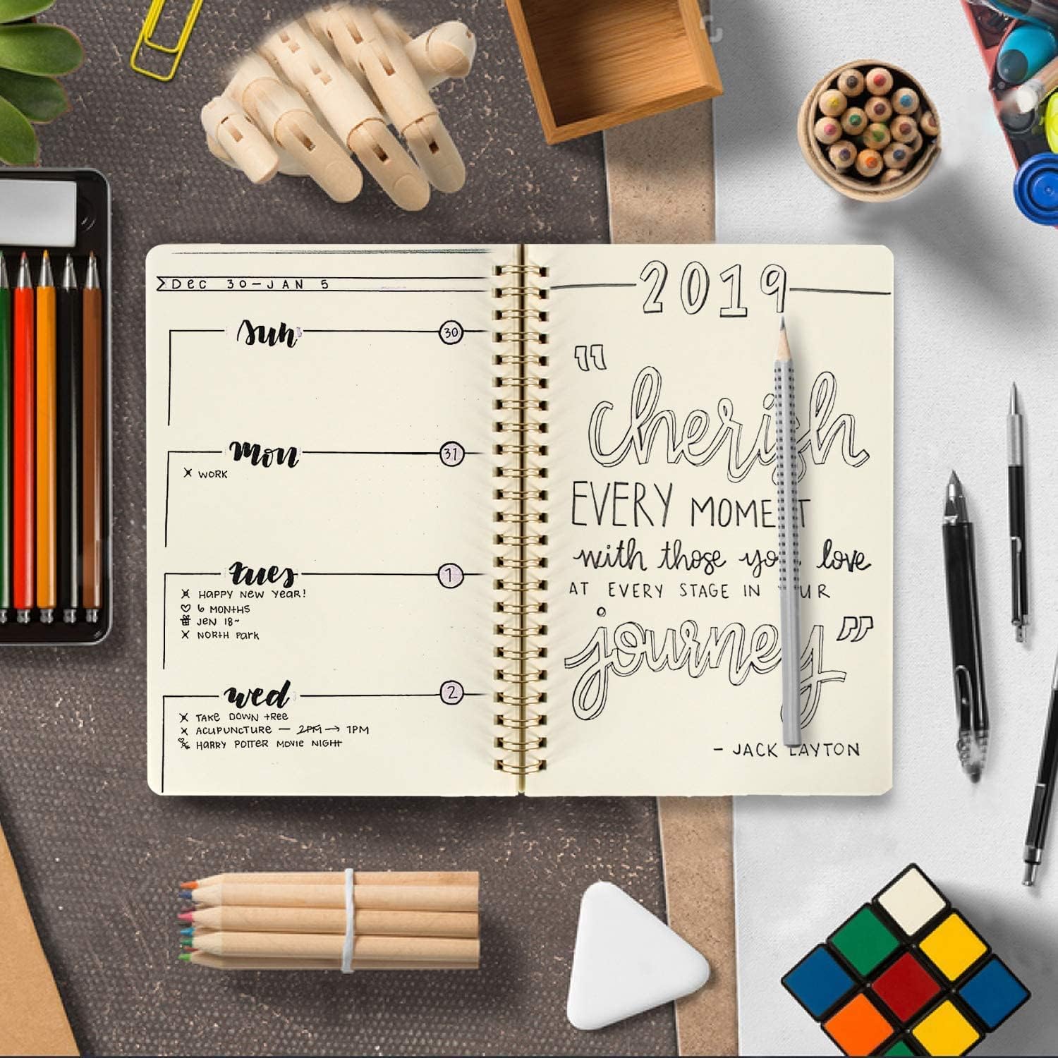 Thumbnail 6 de VEESUN Blocco Note A5 80 fogli 📓