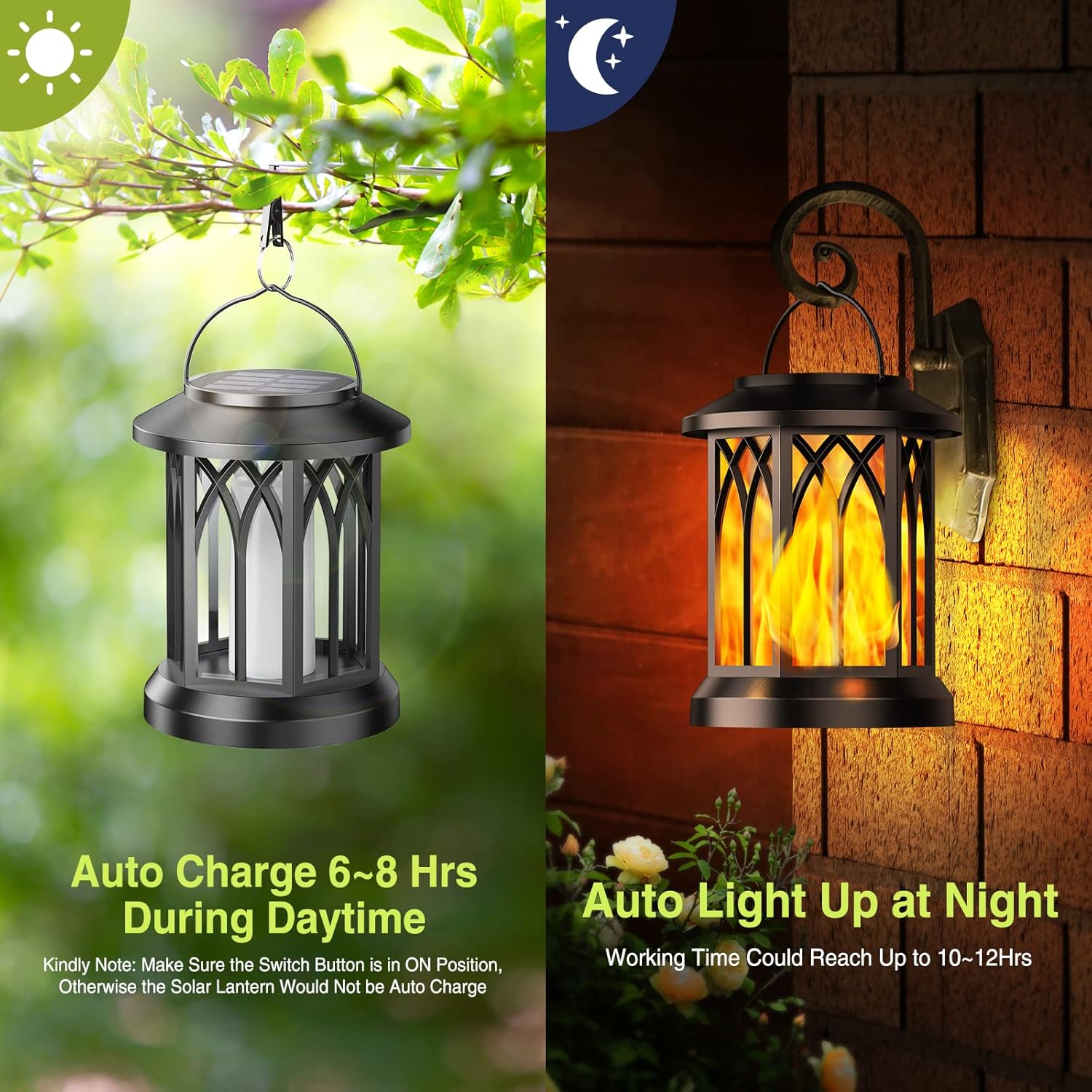Thumbnail 1 de KOOPER Solar Lights Outdoor Garden 2 Pack