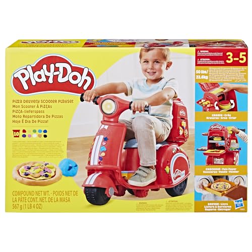 Thumbnail 1 de Play-Doh Moto Repartidora de Pizzas para 3–5 años