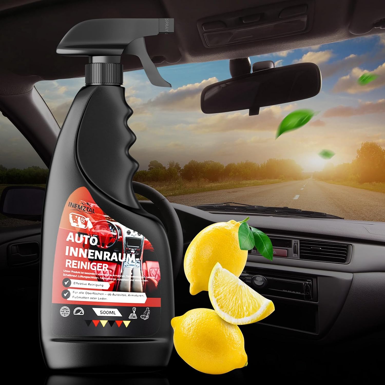 Detalle de Innenraumreiniger Set 500 ml für Auto