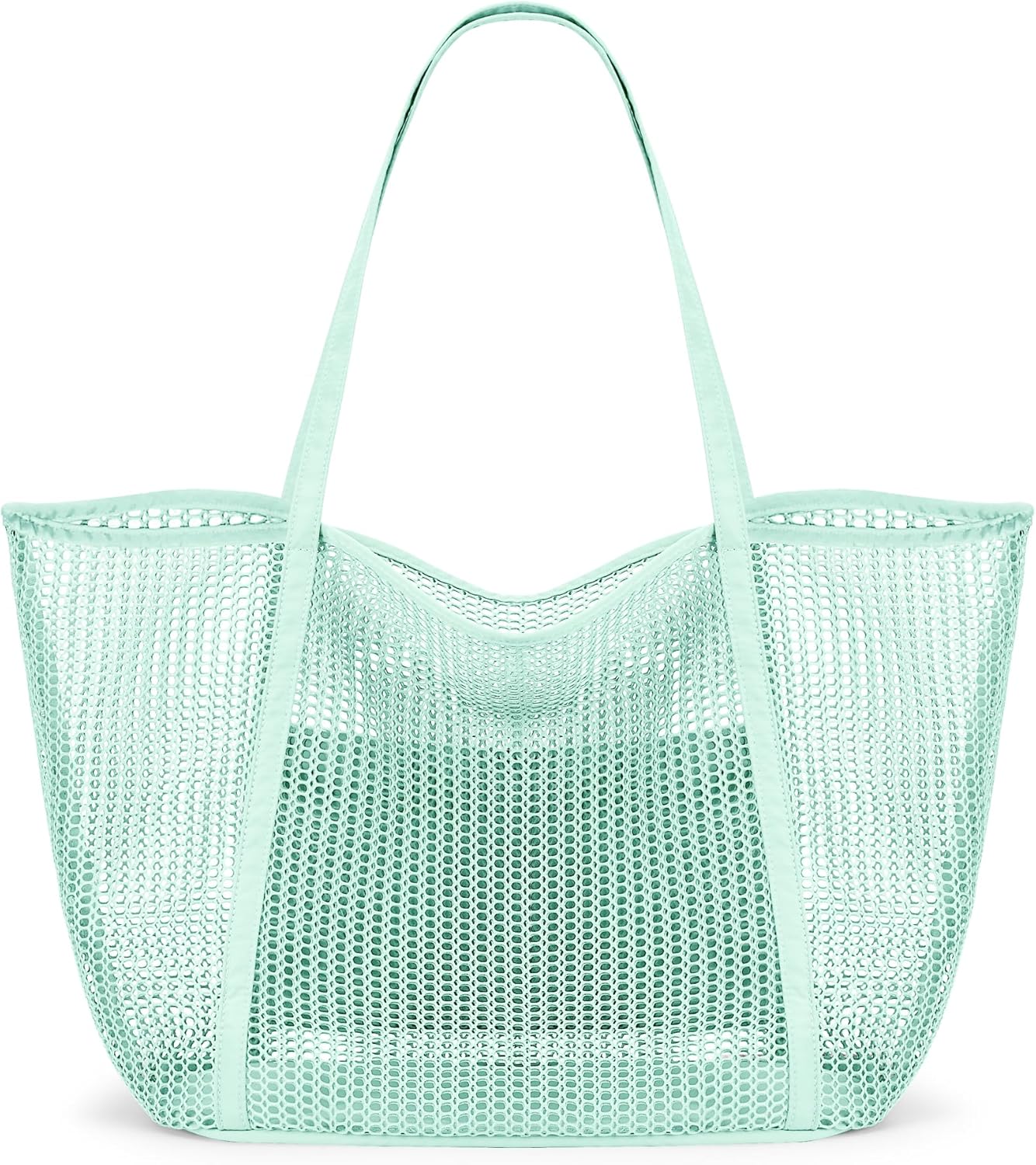 Thumbnail 6 de KALIDI Fancy Forest Beach Bag – 30L Foldable Mesh Tote for Women