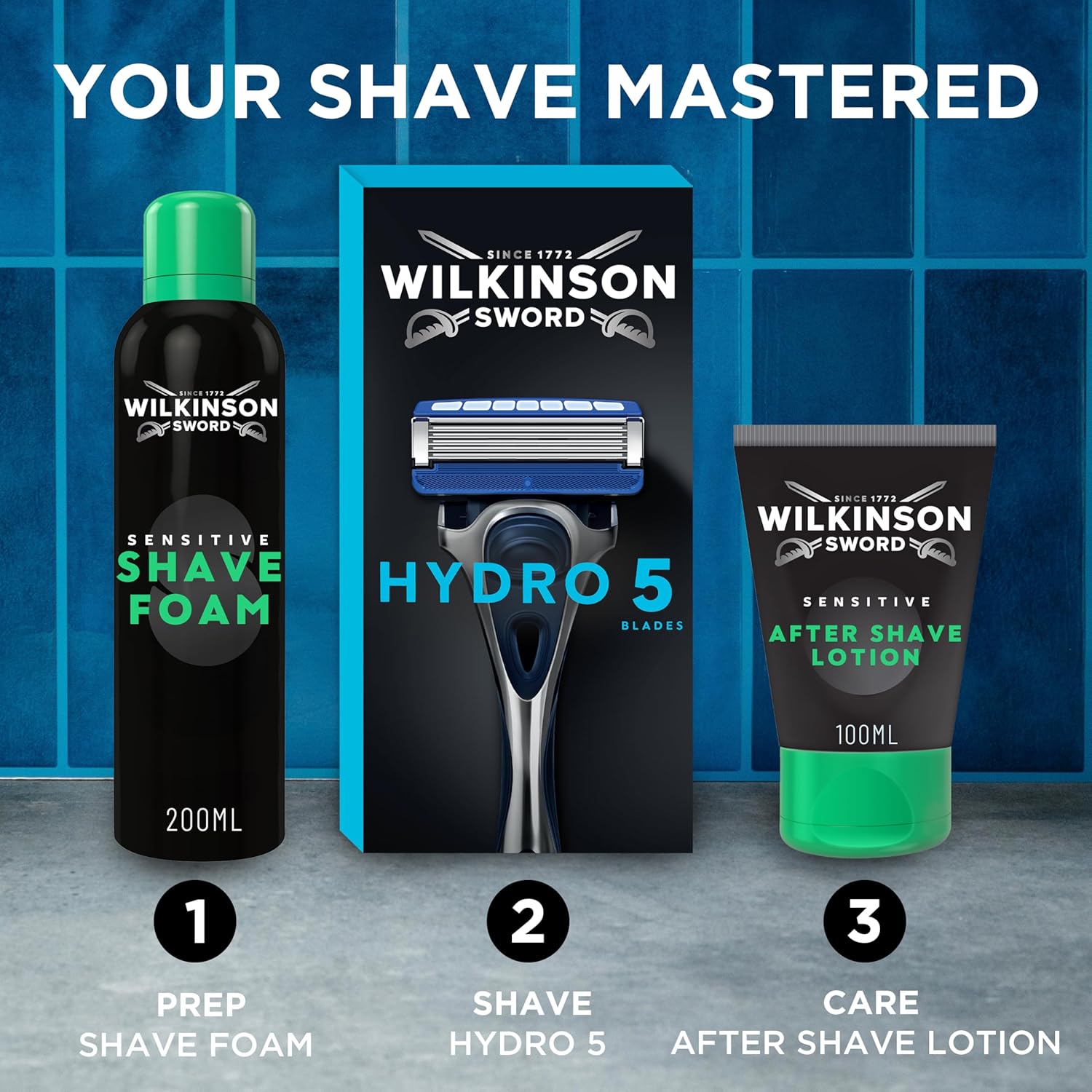 Thumbnail 6 de Wilkinson Sword Hydro 5 Men’s Razor with Reusable Handle and 13 Refill Blade Pack
