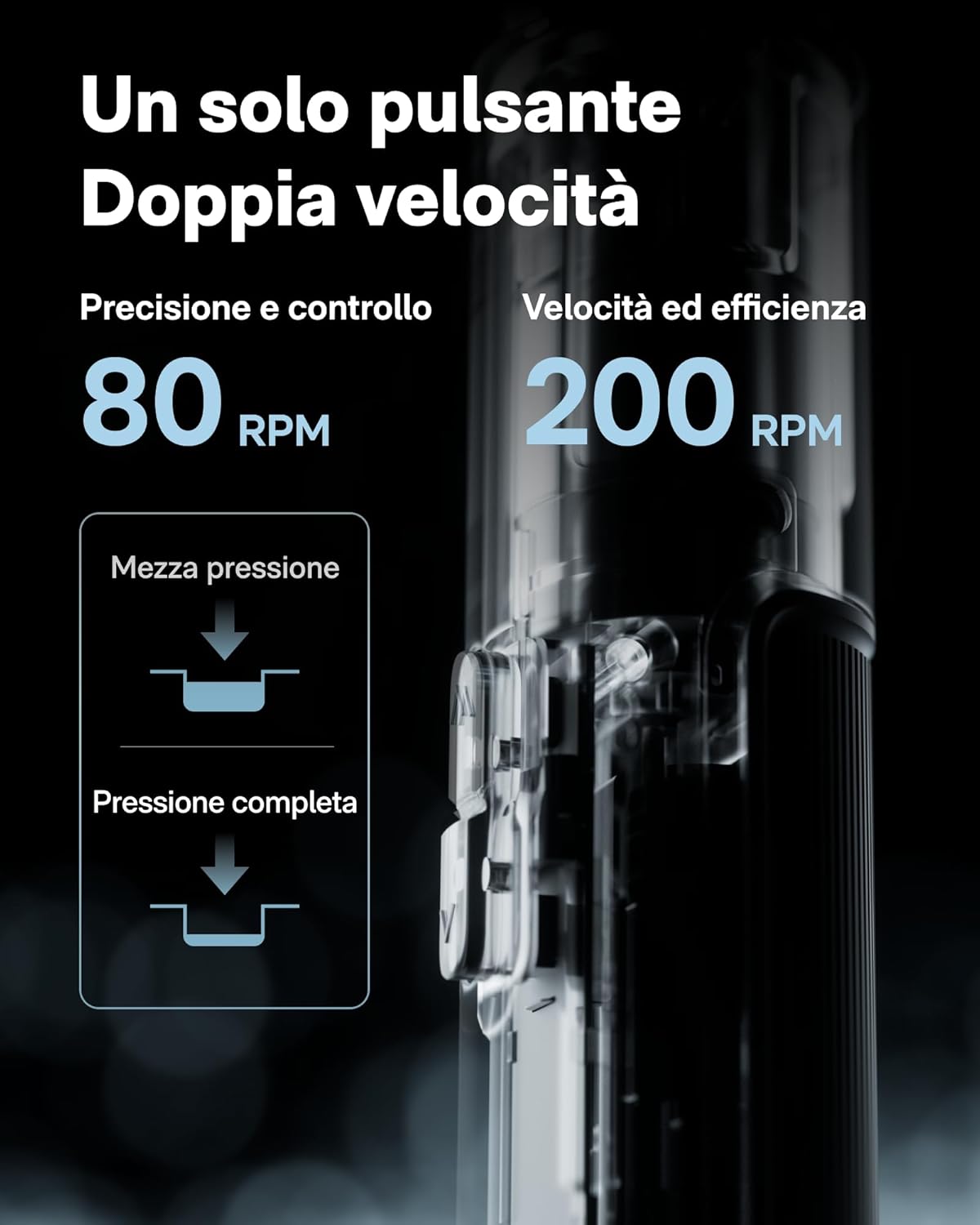 Thumbnail 6 de HOTO PixelDrive Cacciavite Elettrico: Set da 6 Coppie, Display Intelligente, 30 punte e LED – ideale per elettronica e riparazioni domestiche