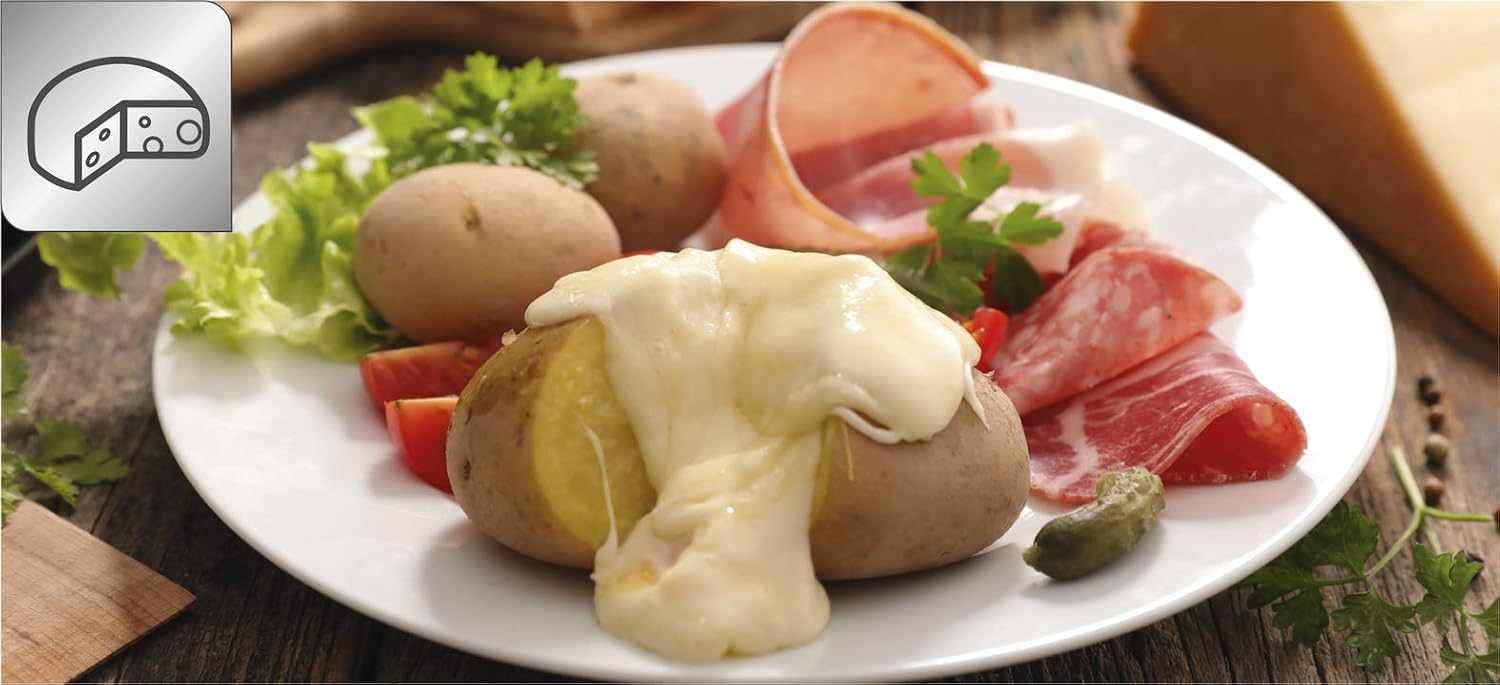 Detalle de Tefal Raclette Colormania 3 en 1 â 1050 W, 8 coupelles đ§