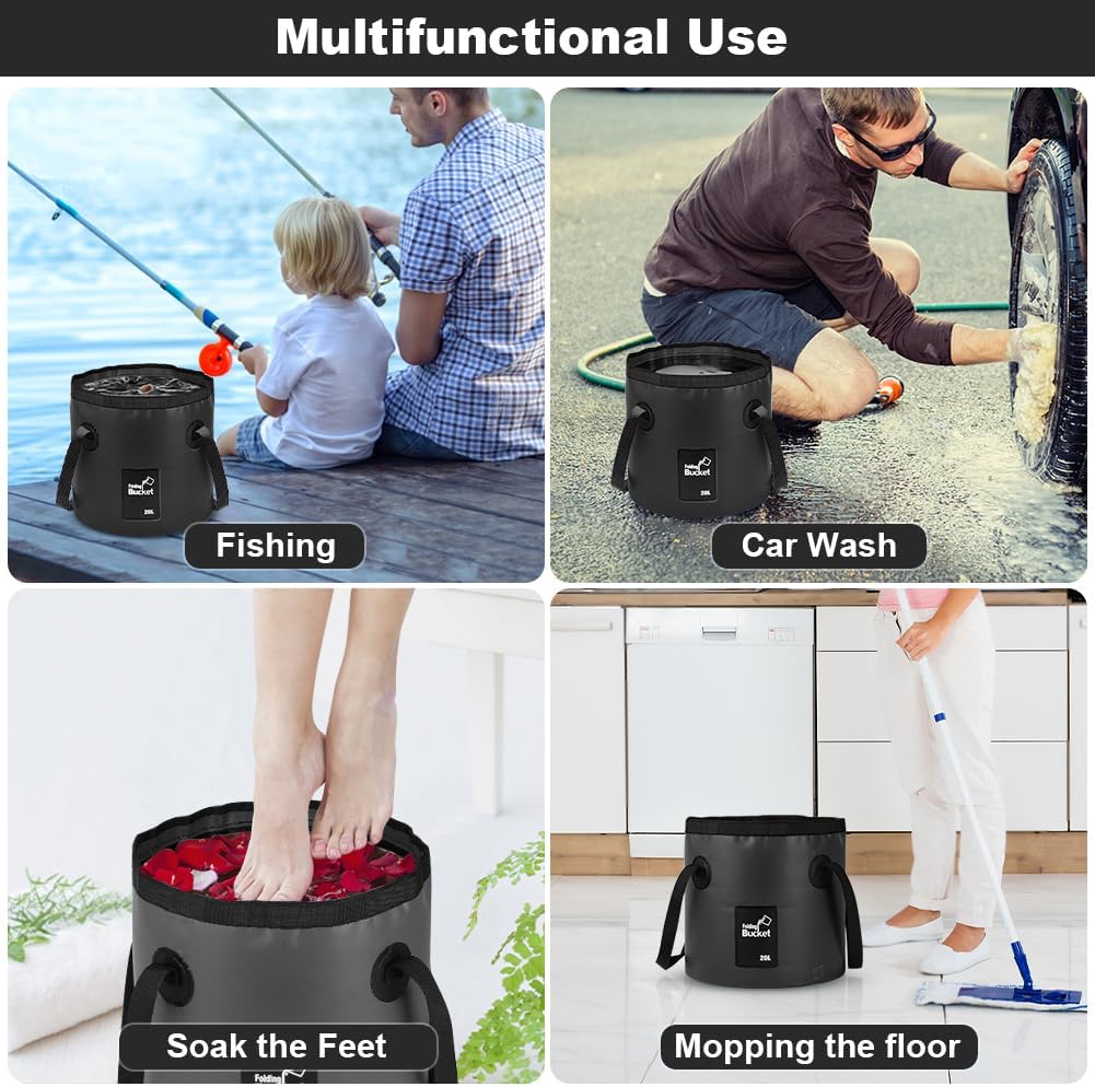 Thumbnail 6 de Flintronic Folding Water Bucket 20L