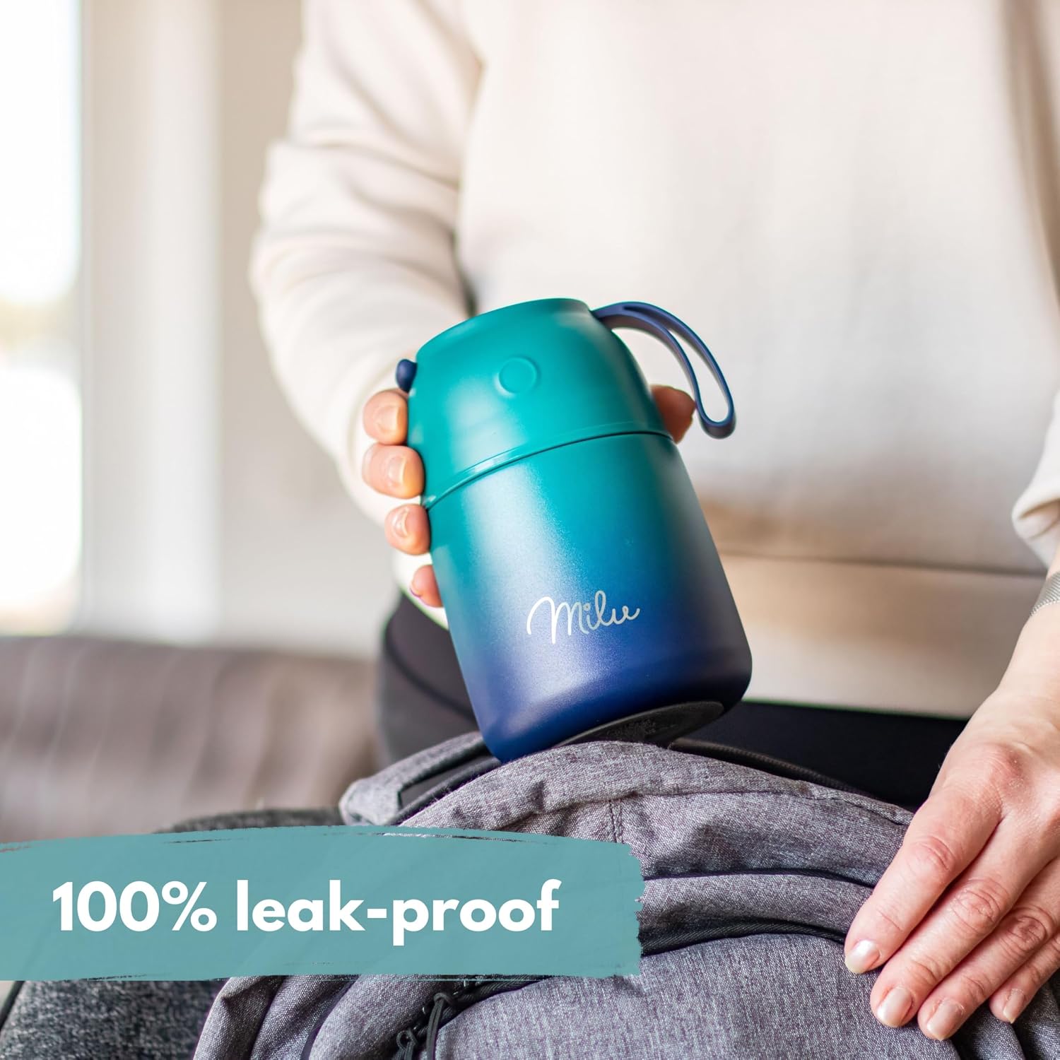 Thumbnail 6 de Milu Thermo Food Flask 450ml insulated jar