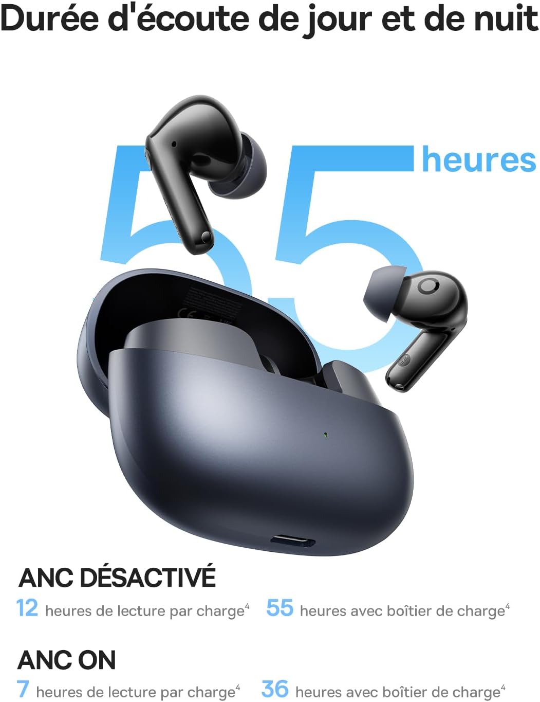 Thumbnail 6 de Baseus EP10 Pro Écouteurs Bluetooth 55H